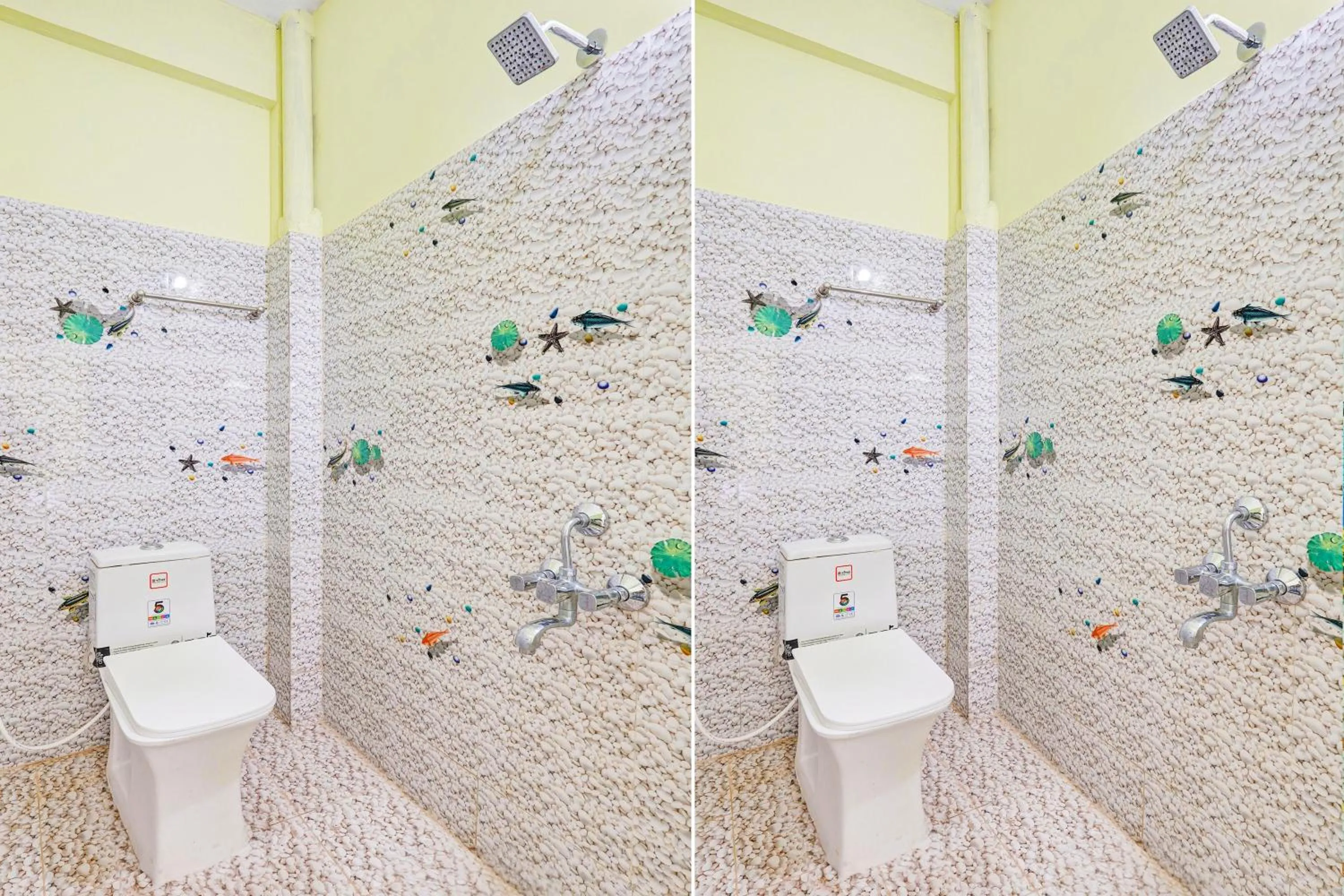 Bathroom in Hotel O by OYO LA VGA RESIDENCY