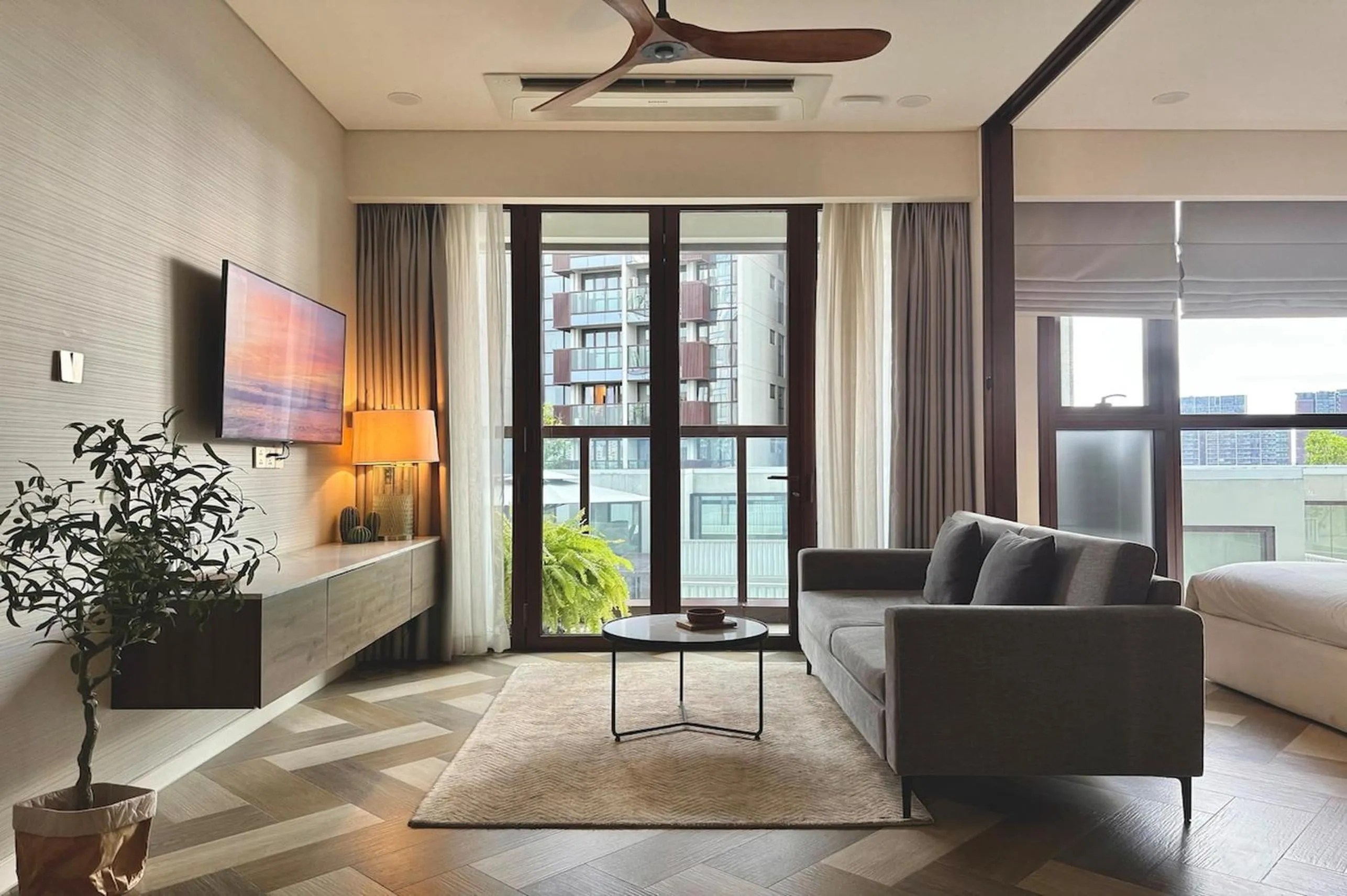 Communal lounge/ TV room in The Galleria Thủ Thiêm - Panorama Sky View