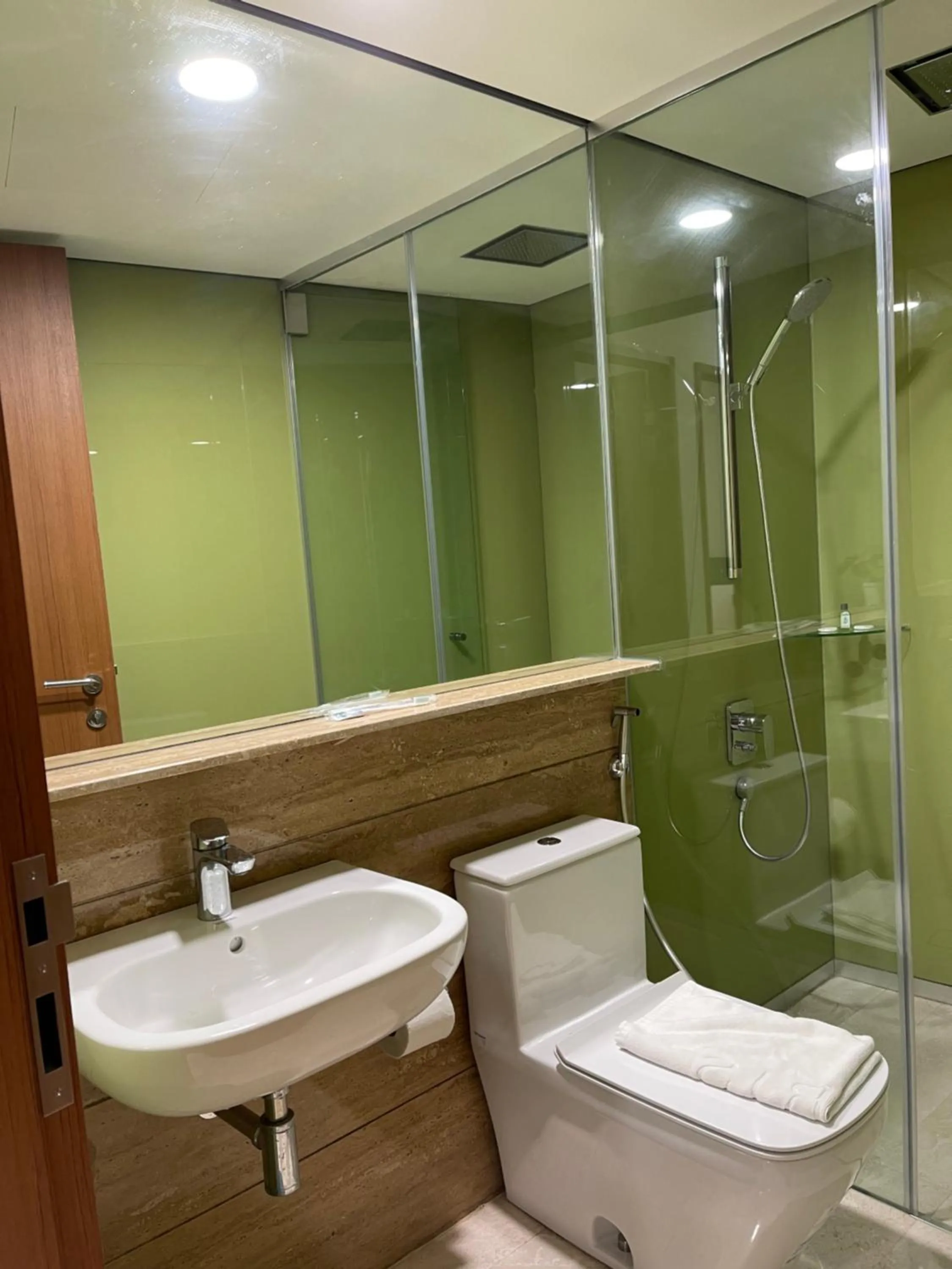 Shower in Sky Suites KLCC by Luna KL