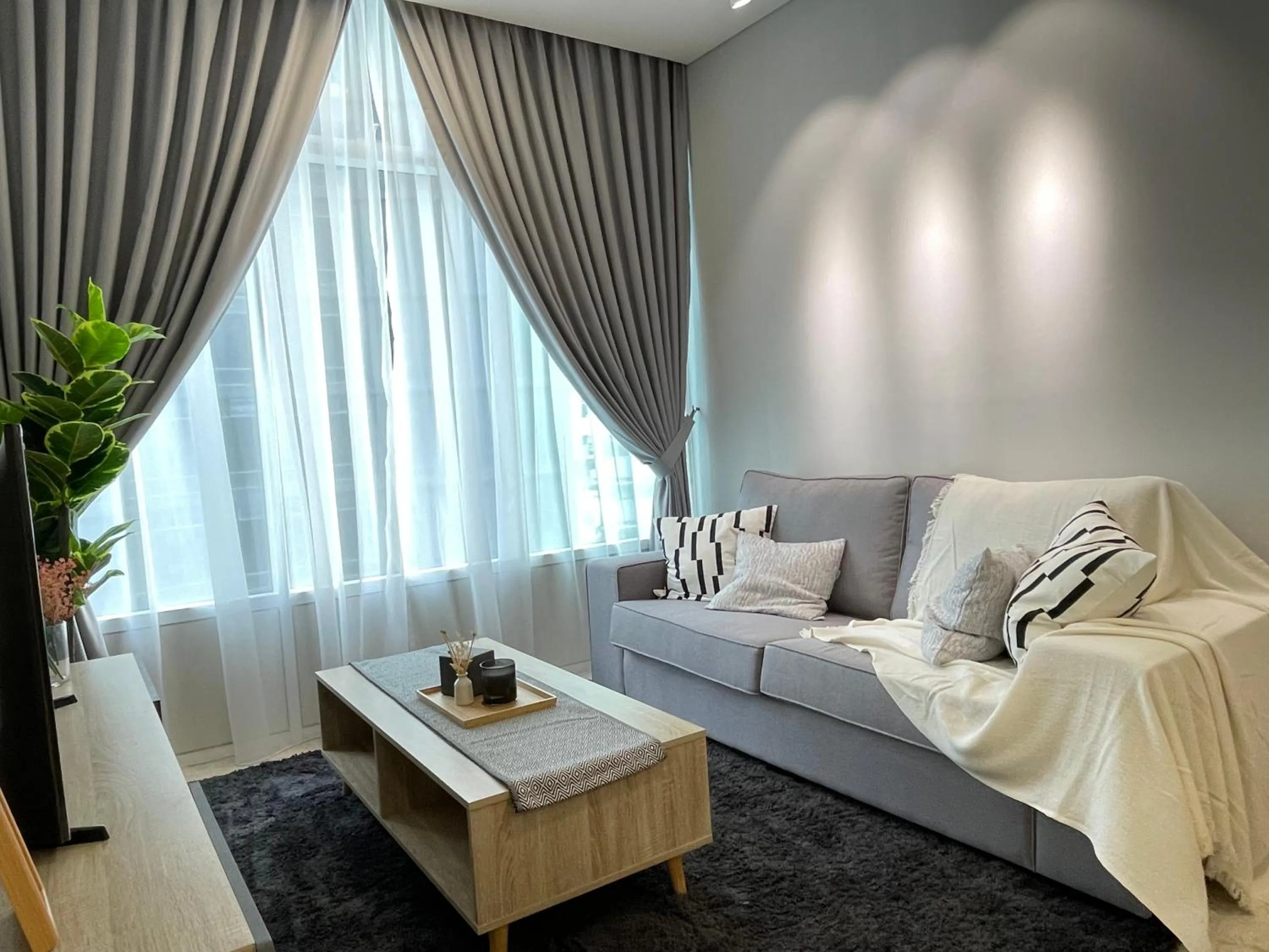 Living room in Sky Suites KLCC by Luna KL