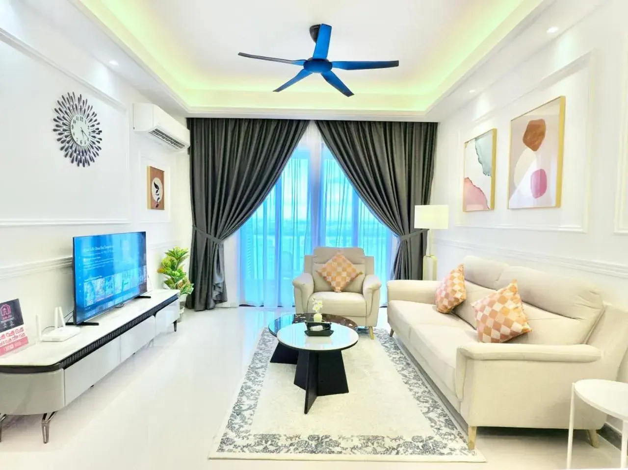 Double Room with Two Double Beds in R&F Seine Region by ANJU Double Room with Two Double Beds in R&F Seine Region by ANJU