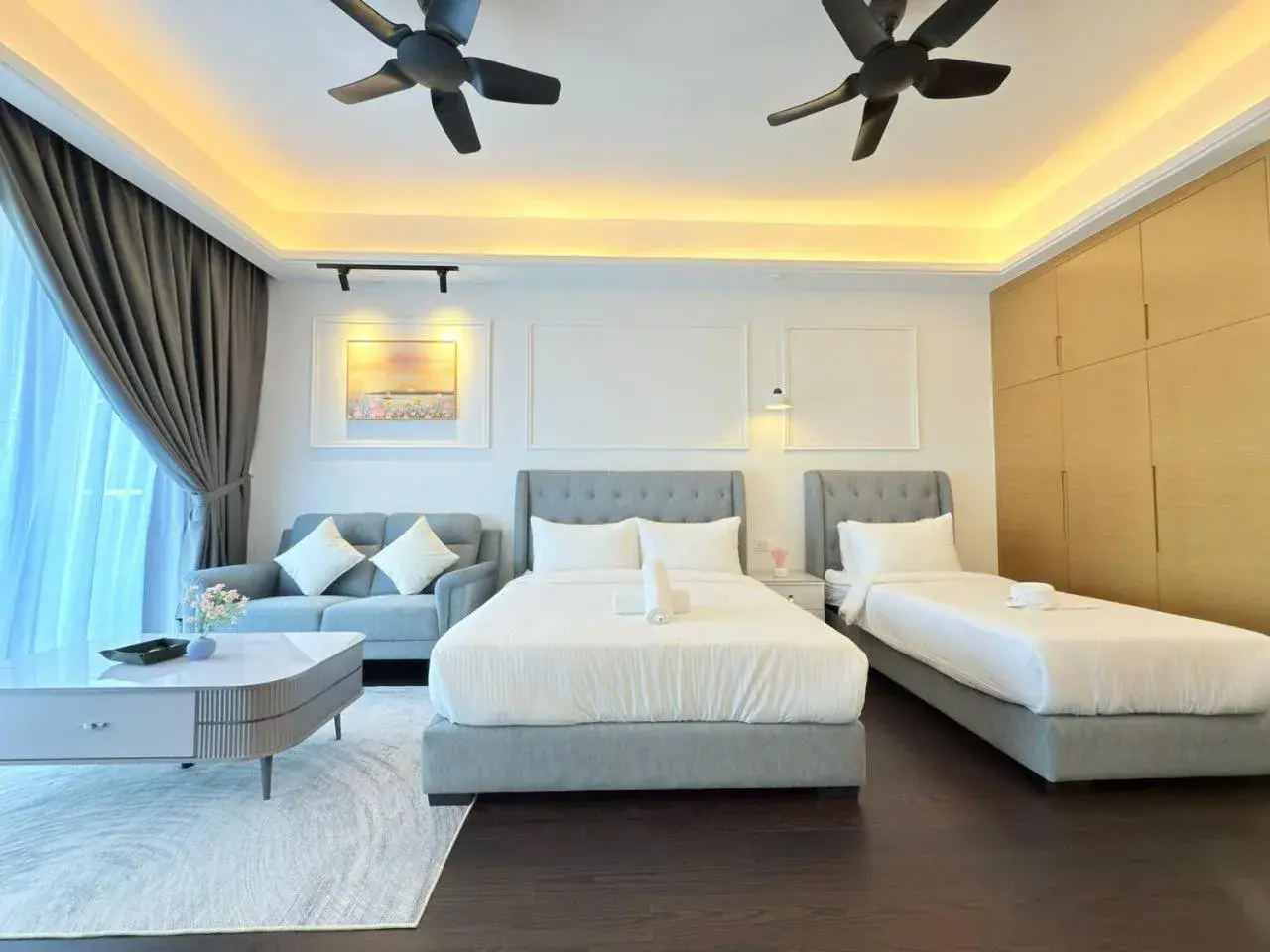 Bed in R&F Seine Region at ANJU Bed in R&F Seine Region at ANJU