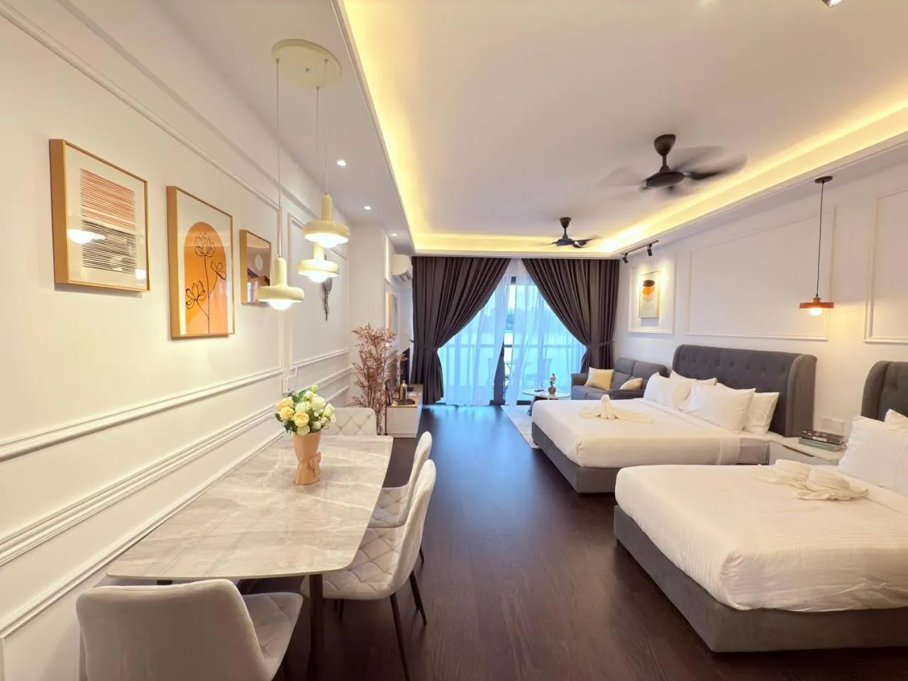 Bed in R&F Seine Region by ANJU