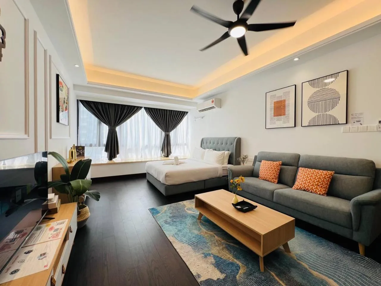 Bed in R&F Seine Region by ANJU