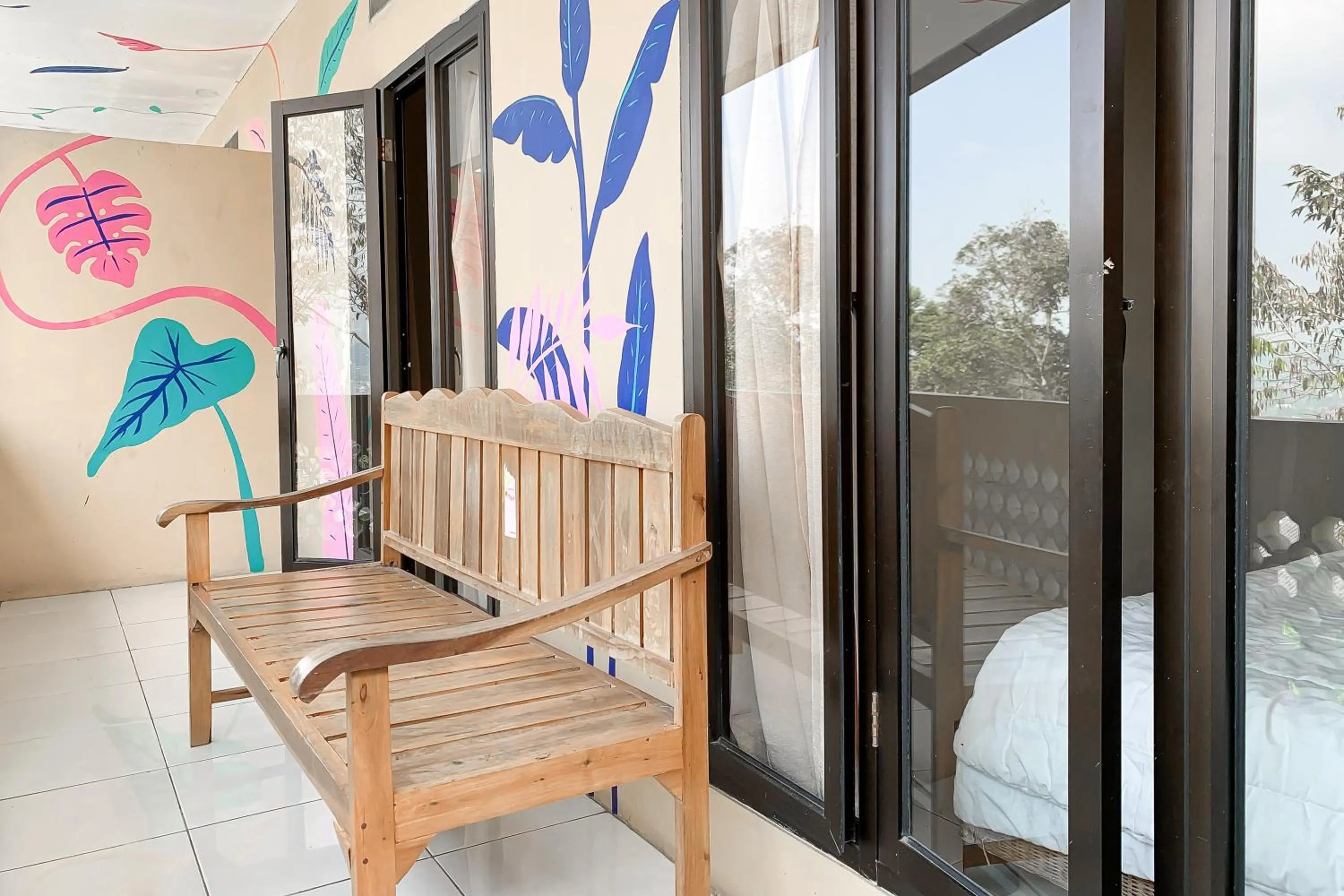 Balcony/Terrace in Villa d'Oasis 2 Puncak Mitra RedDoorz