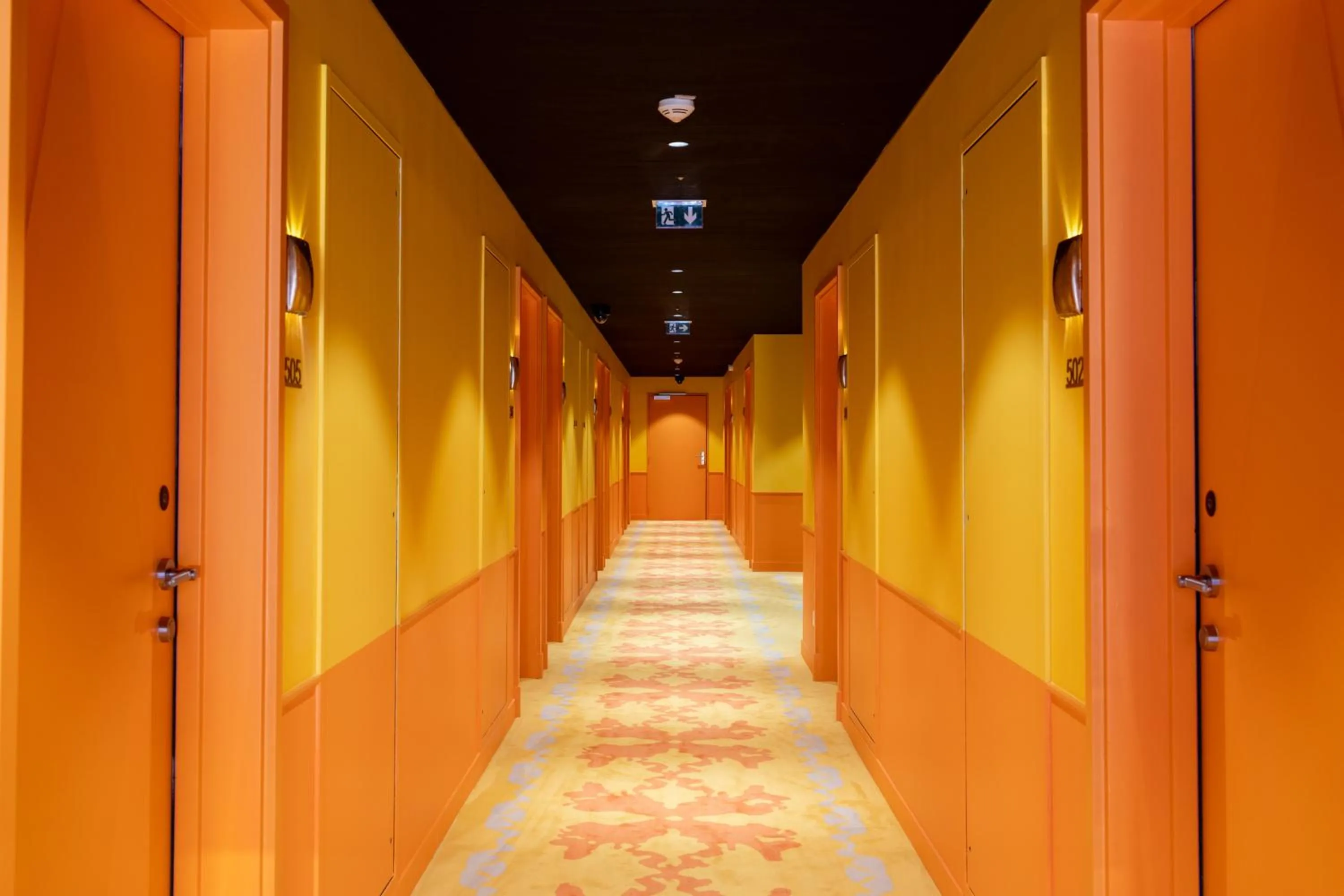 Decorative detail in Hôtel Kyriad Prestige Paris Asnieres