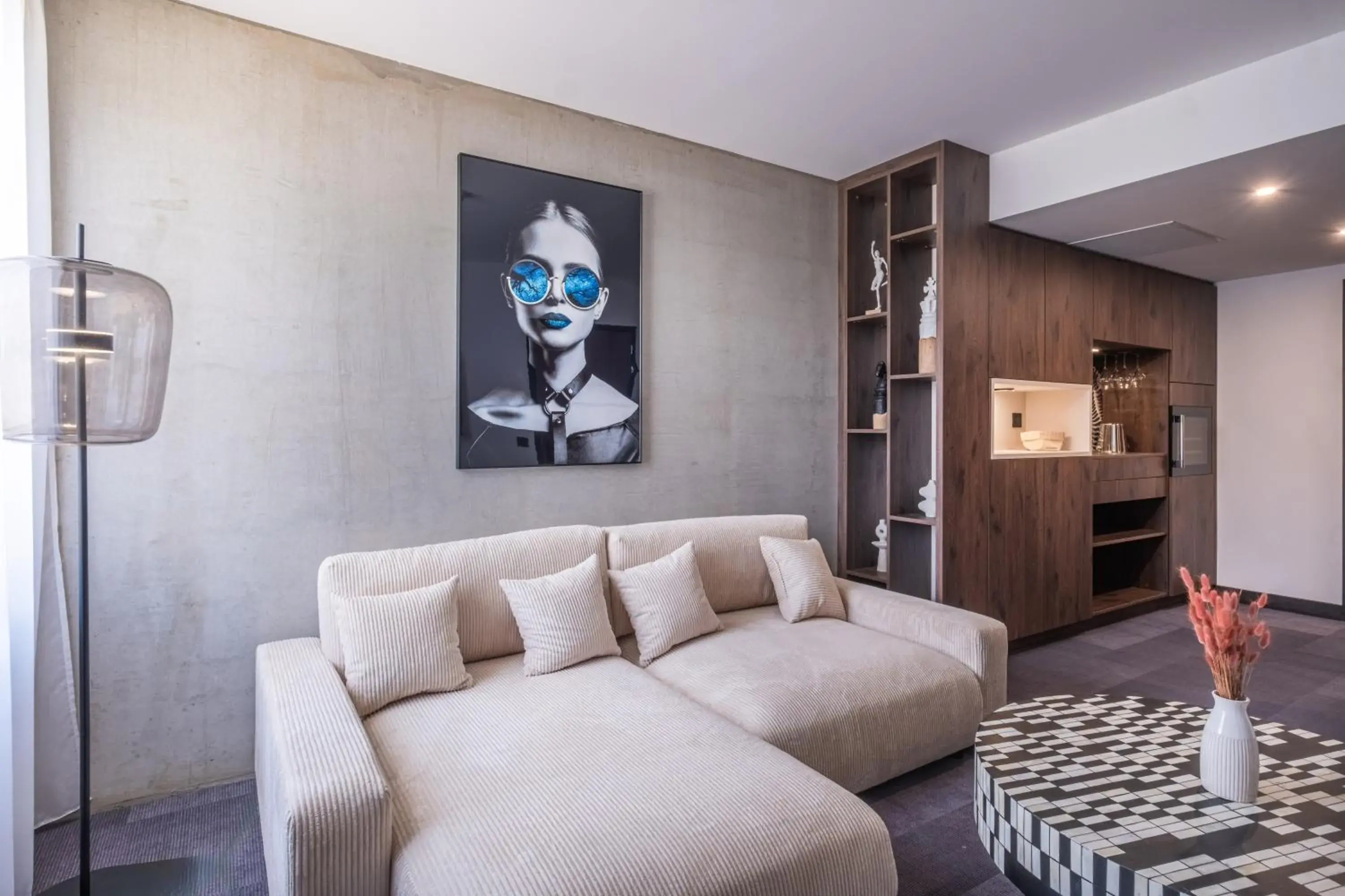 Living room in Kyriad Chateauroux Nord - Aéroport Living room in Kyriad Chateauroux Nord - Aéroport