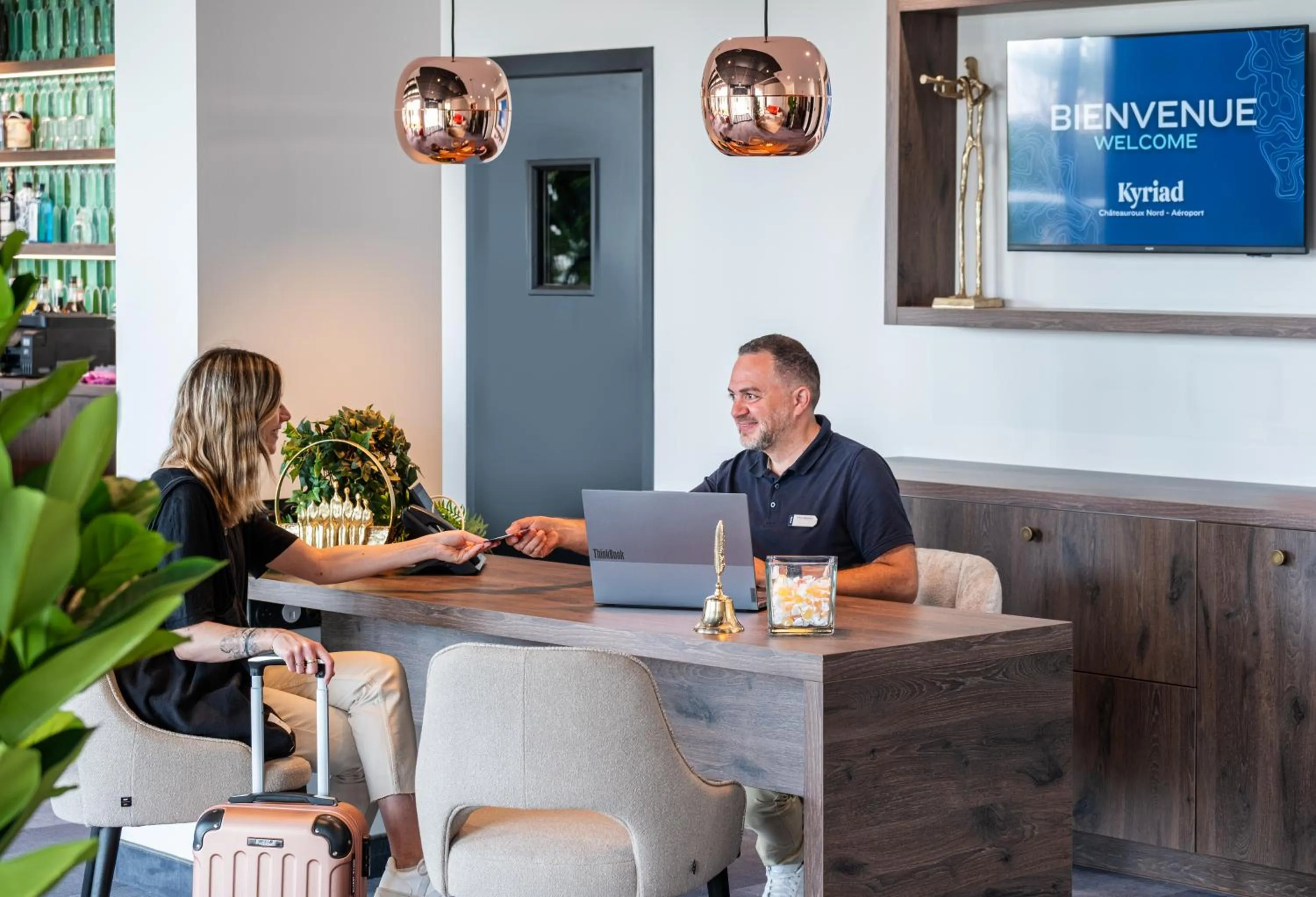 Lobby or reception in Kyriad Chateauroux Nord - Aéroport