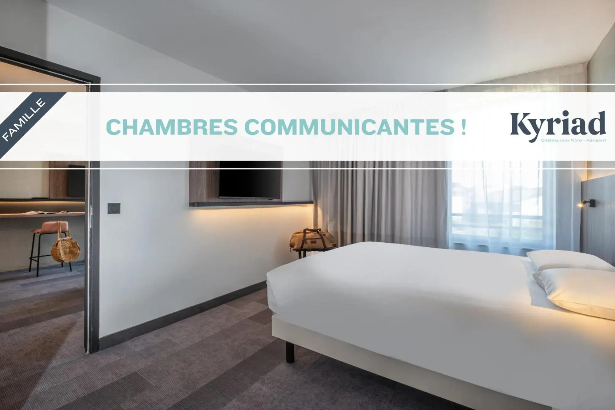 Family, Bed in Kyriad Chateauroux Nord - Aéroport Family, Bed in Kyriad Chateauroux Nord - Aéroport