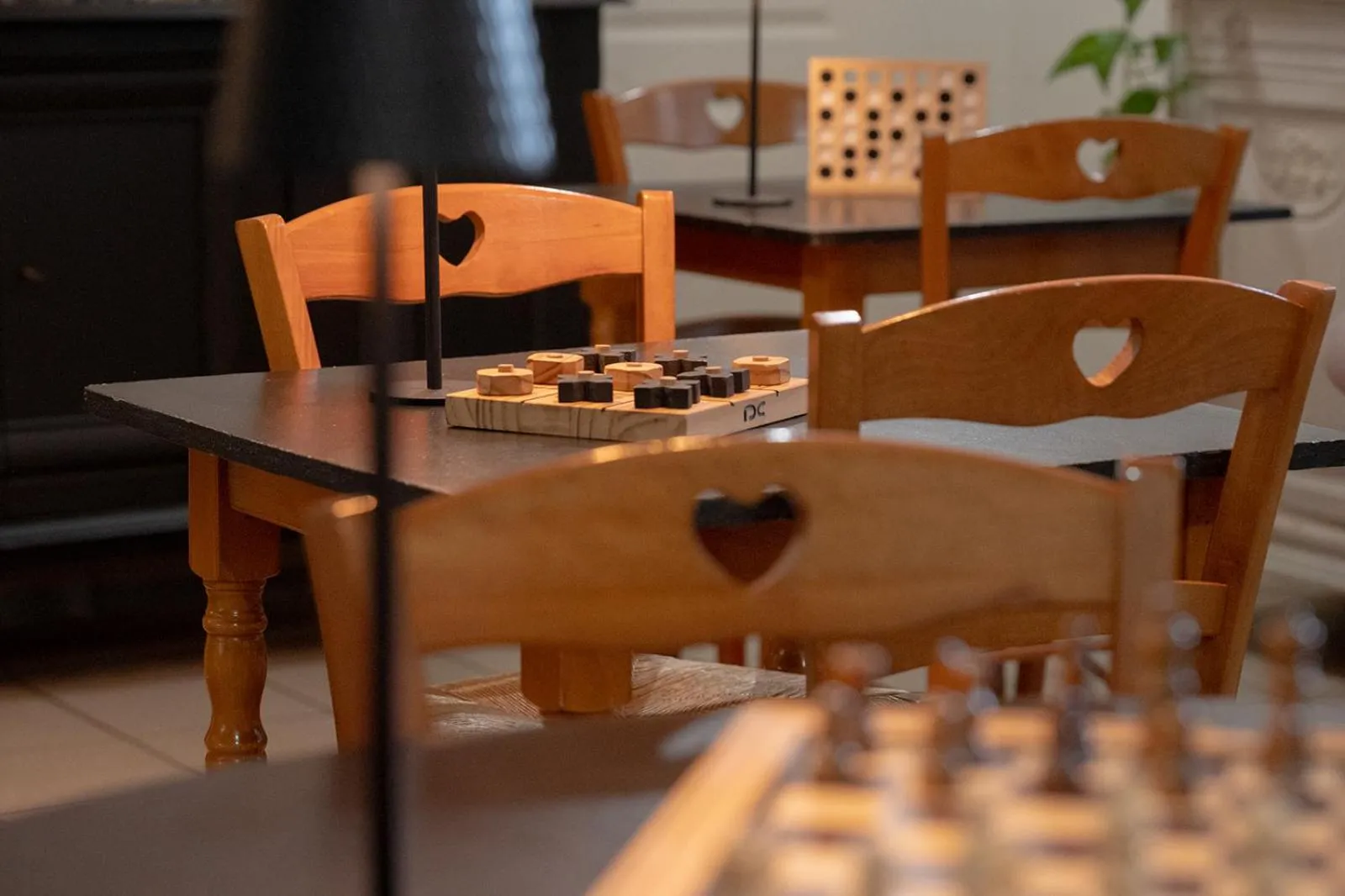 Living room in Le Fin Chapon