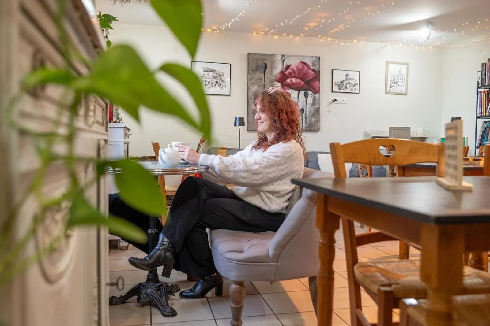 Living room in Le Fin Chapon