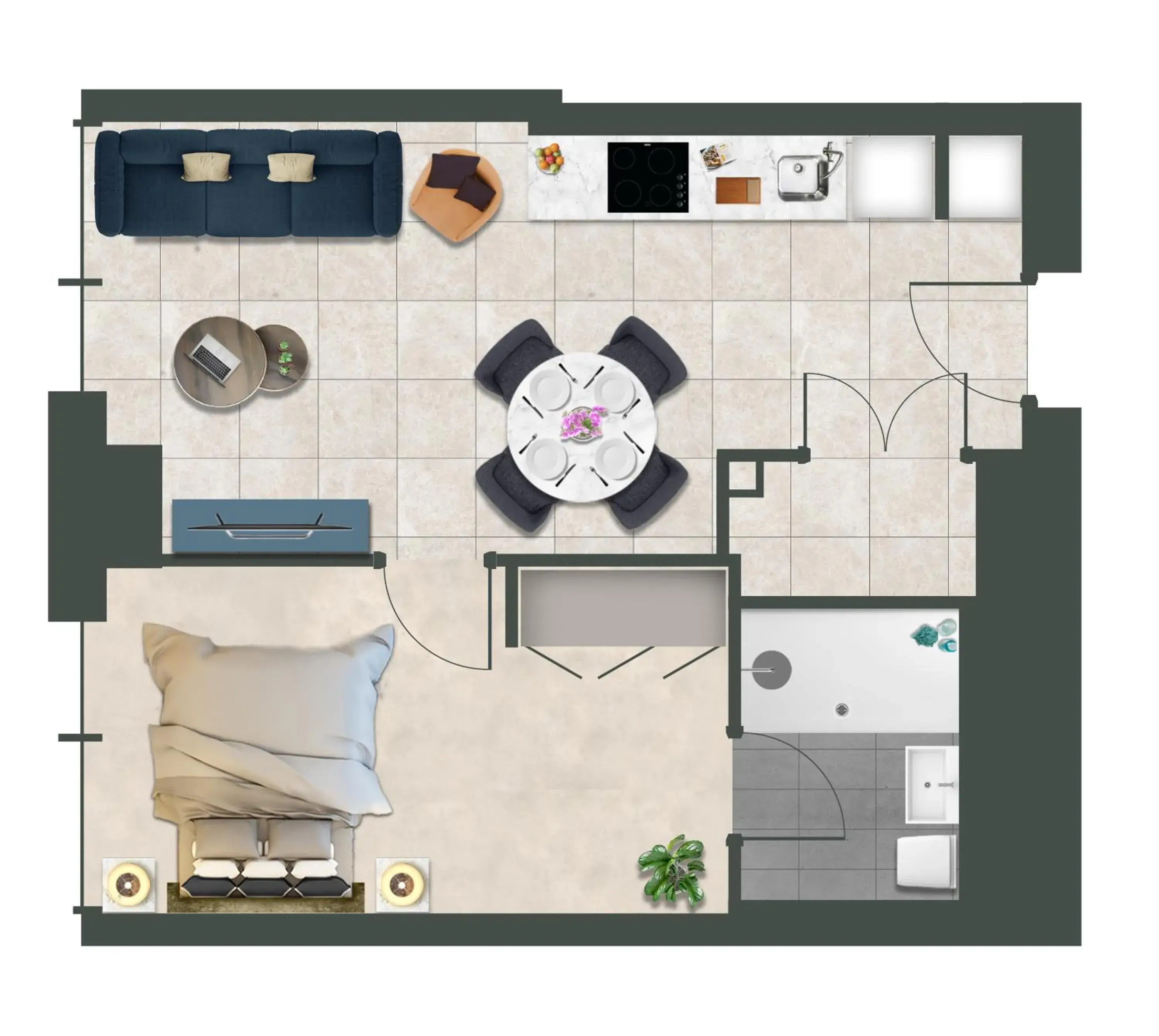 Floor plan in Charles Hope Liverpool Floor plan in Charles Hope Liverpool