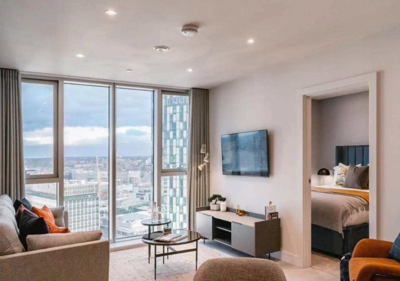 Living room in Charles Hope Liverpool