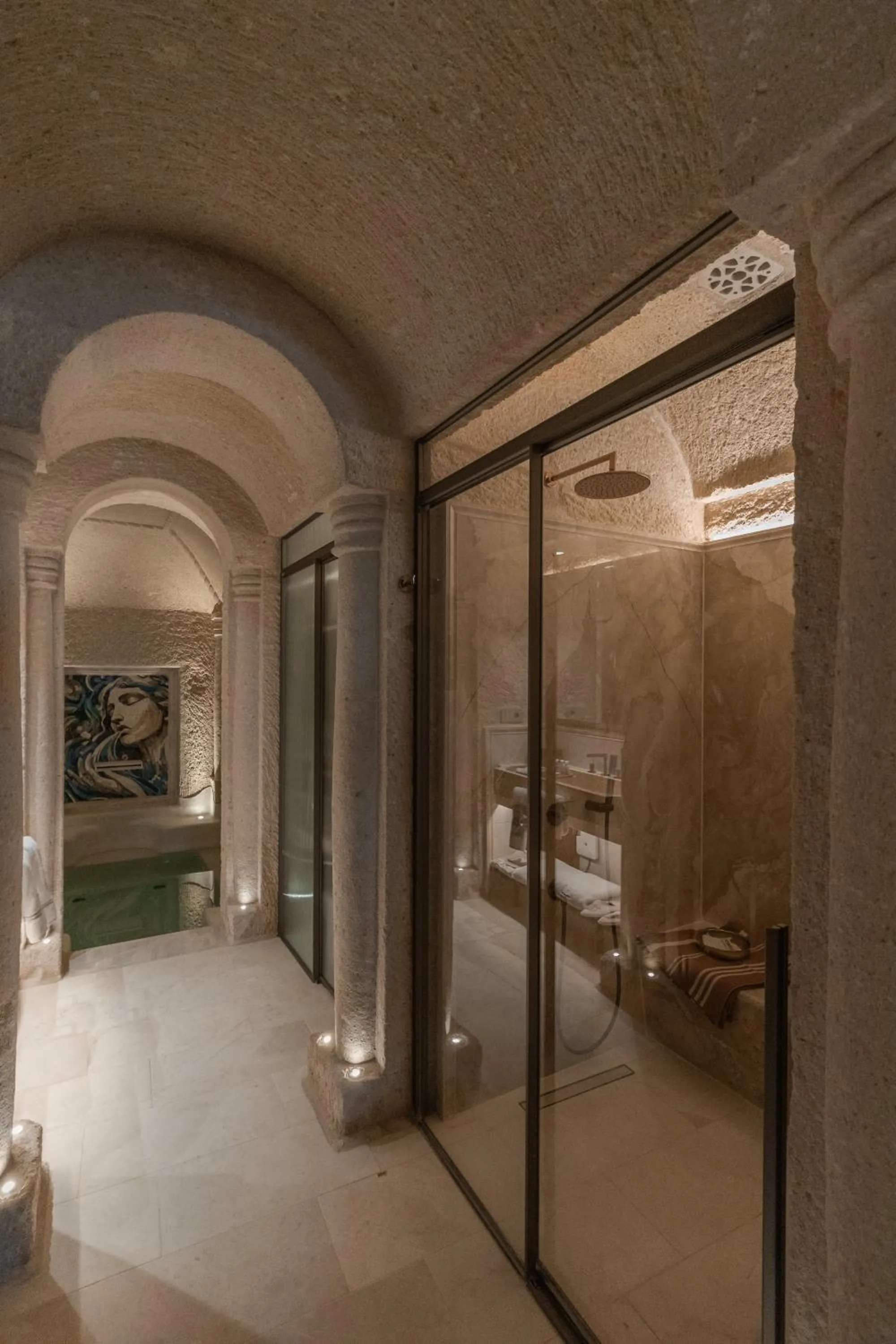 Bathroom in Via Regia Cappadocia Hotel