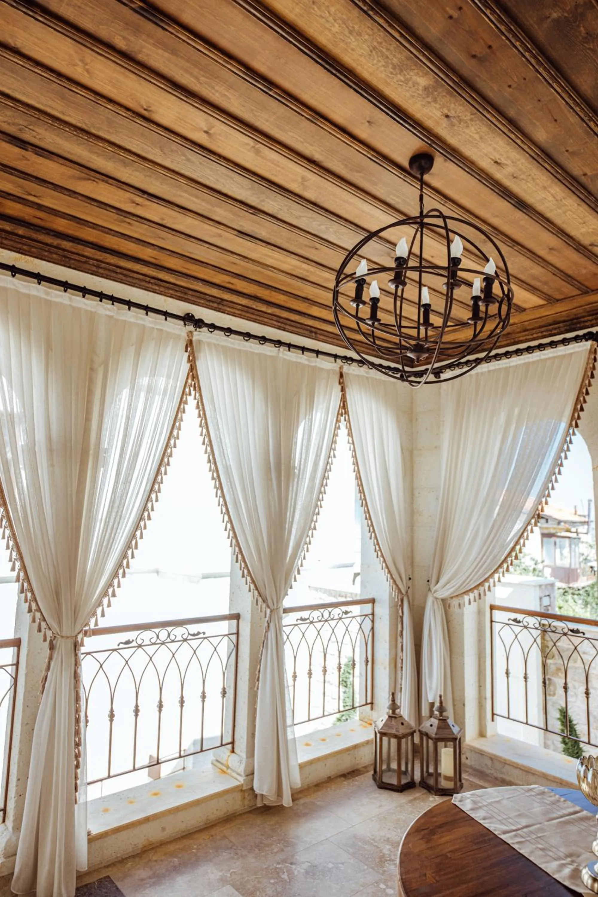 Balcony/Terrace, Bed in Via Regia Cappadocia Hotel