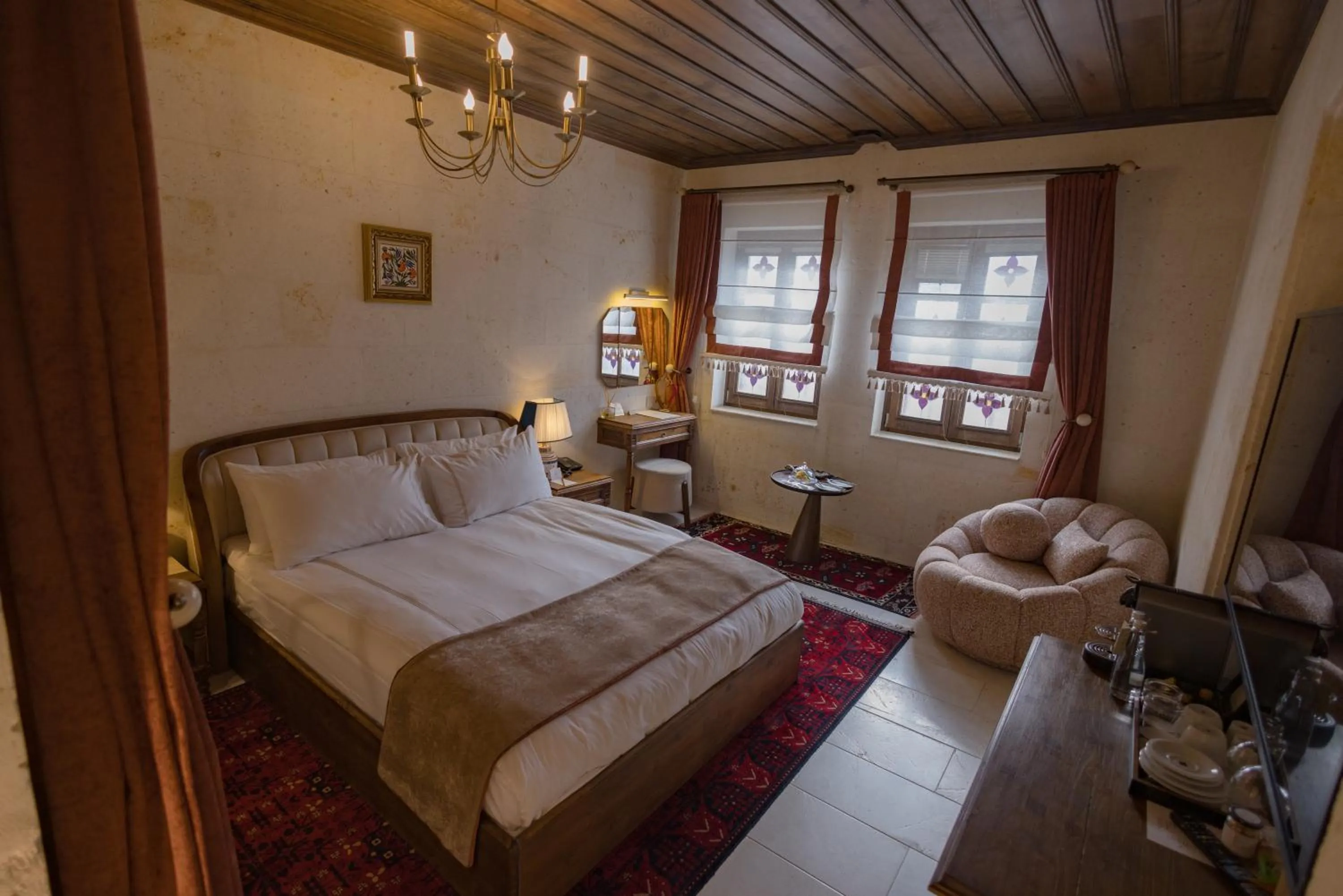 Bedroom, Bed in Via Regia Cappadocia Hotel