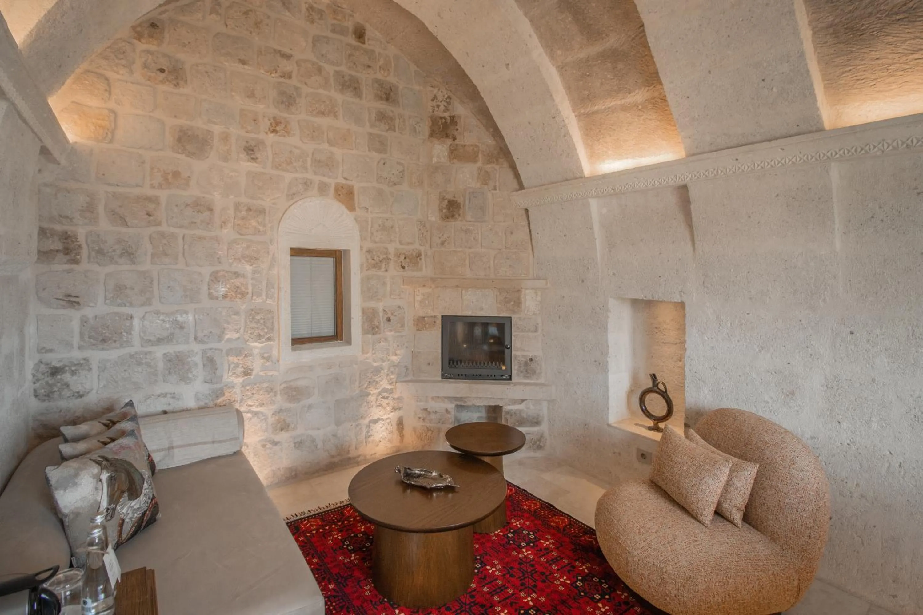 Living room in Via Regia Cappadocia Hotel