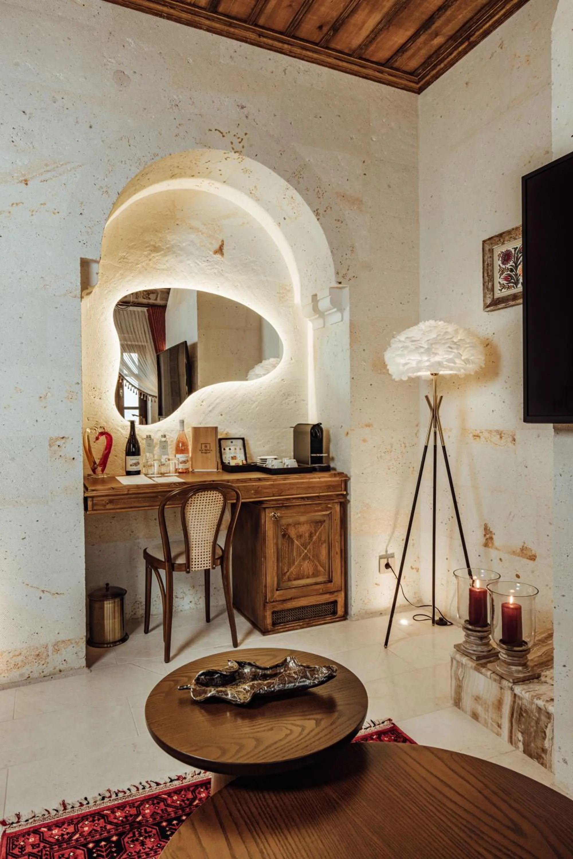 Living room in Via Regia Cappadocia Hotel