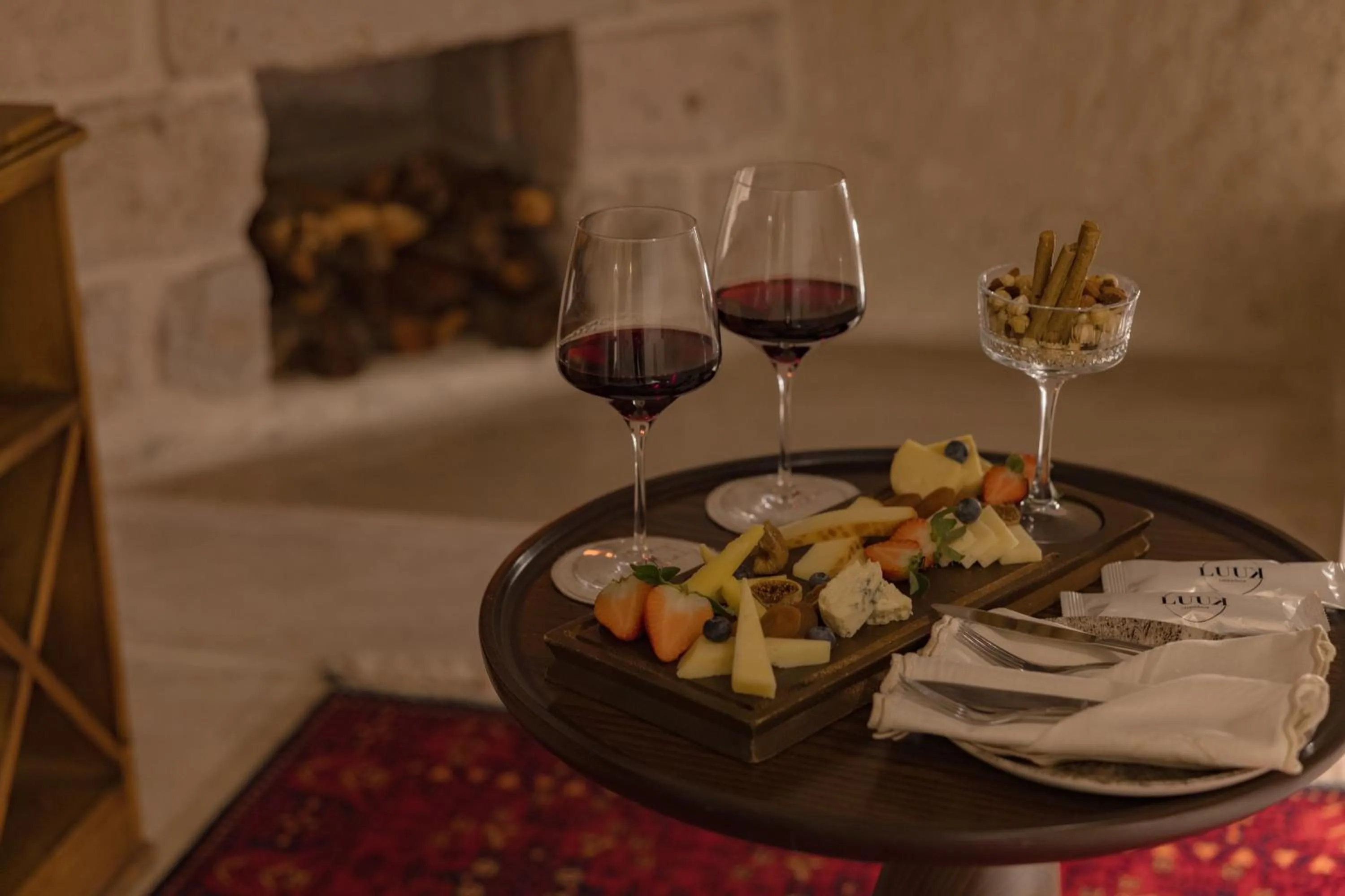 Living room in Via Regia Cappadocia Hotel