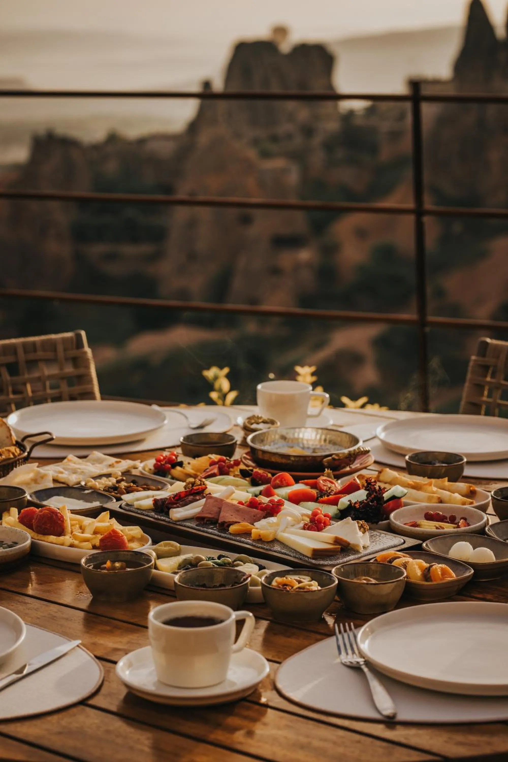 Breakfast in Via Regia Cappadocia Hotel