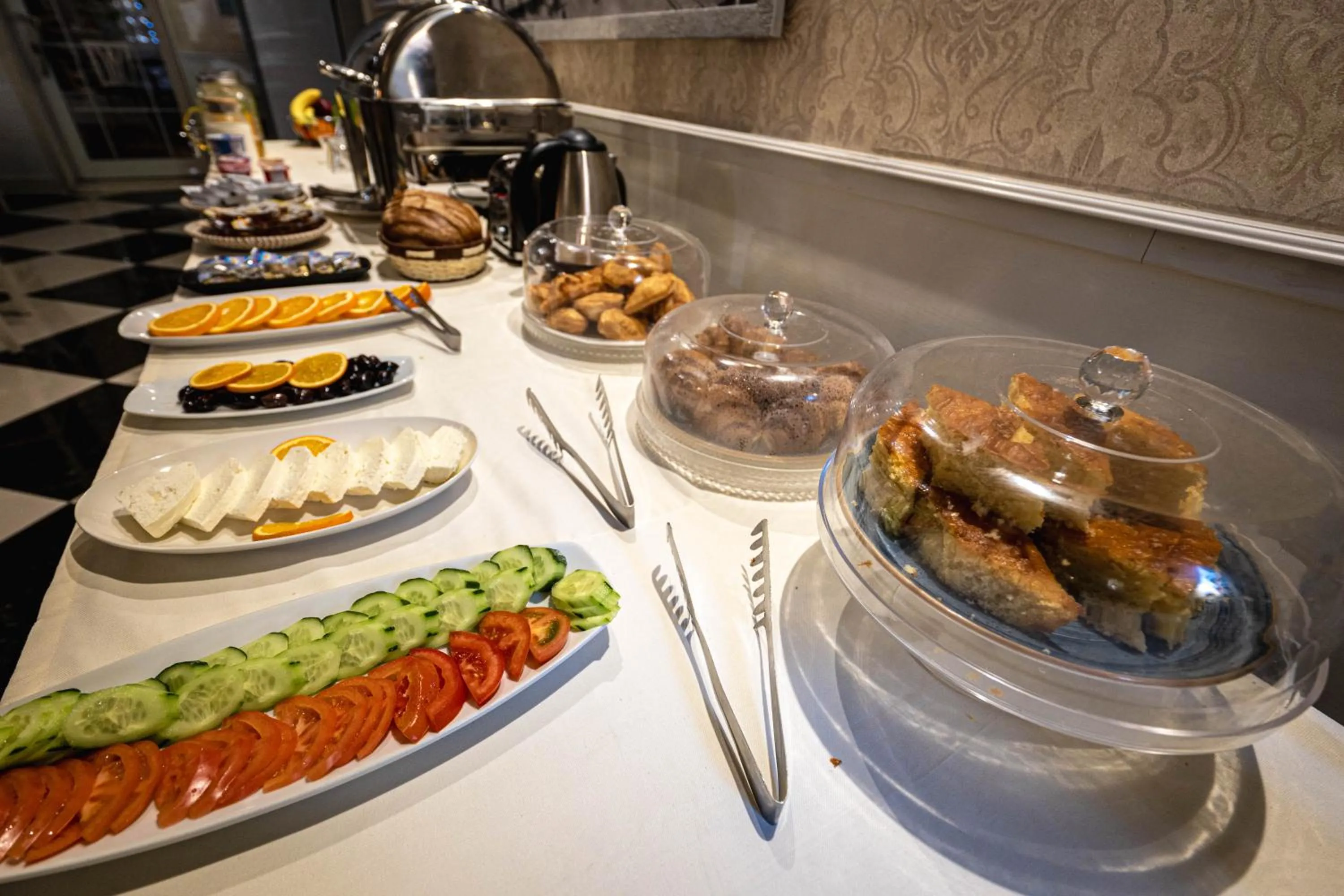 Food and drinks in Hotel Aria