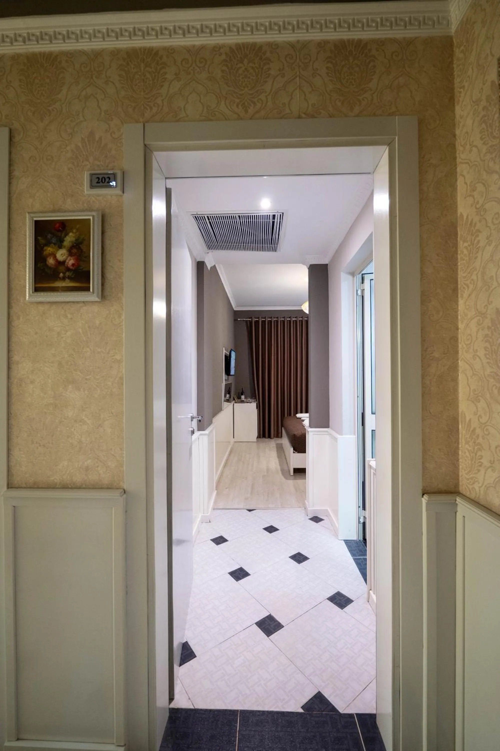 Photo of the whole room, Bed in Hotel Aria