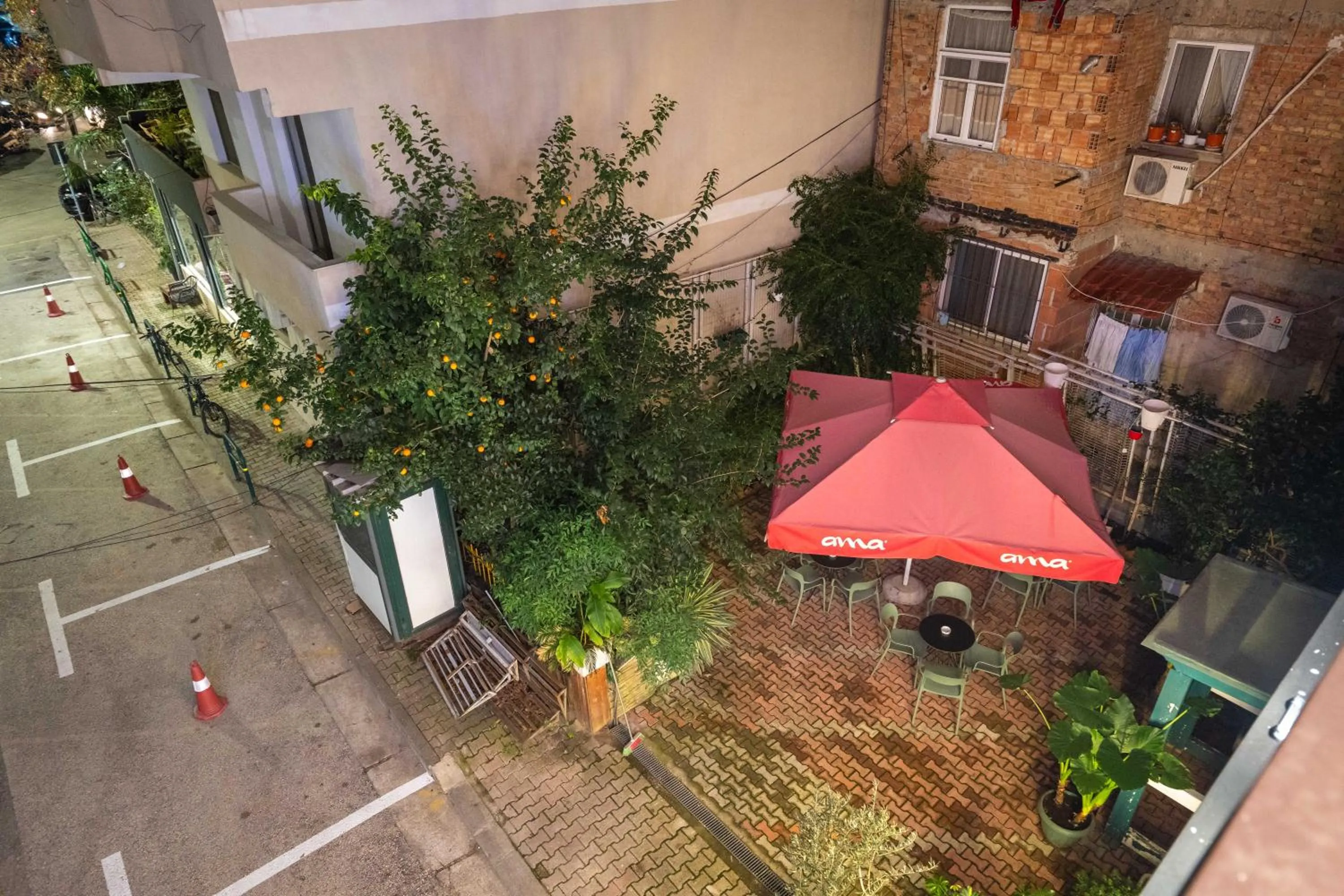 Property building in Hotel Aria