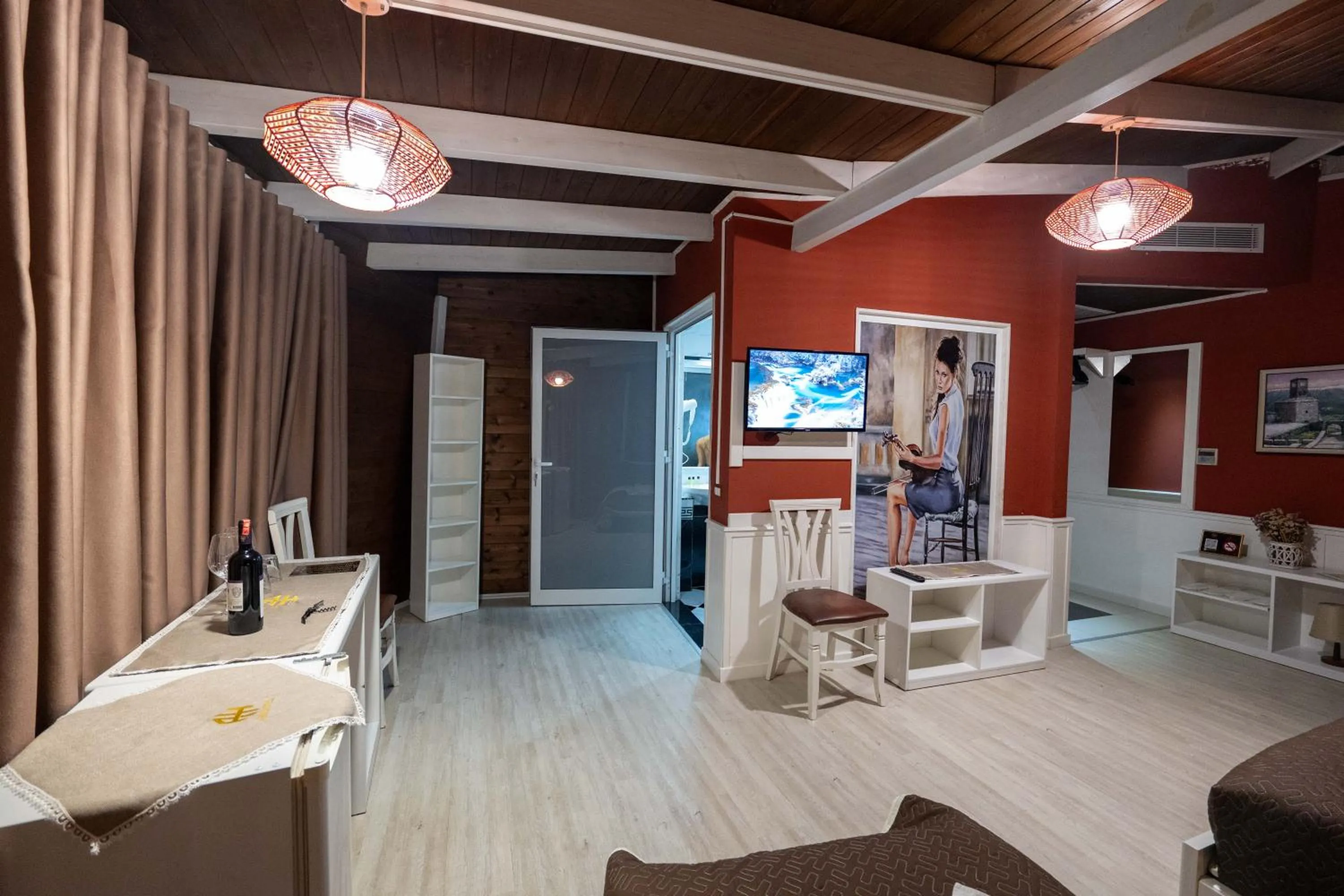 Living room in Hotel Aria