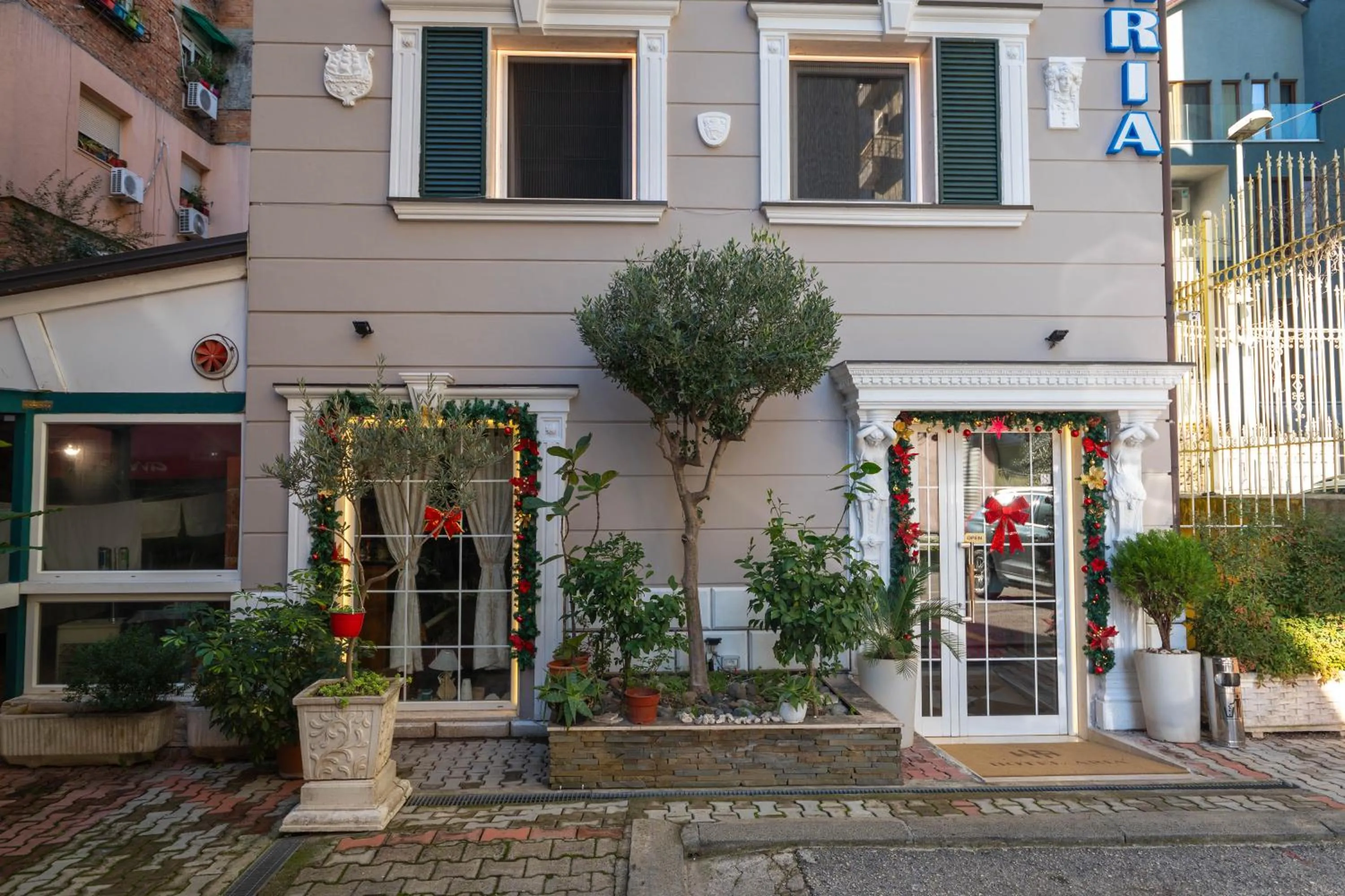 Property building in Hotel Aria