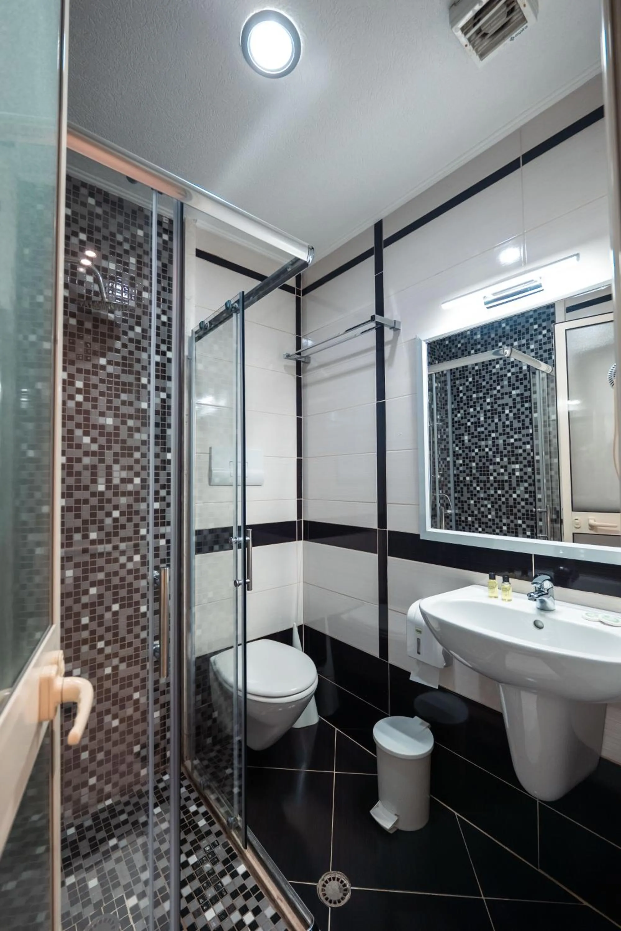 Shower in Hotel Aria