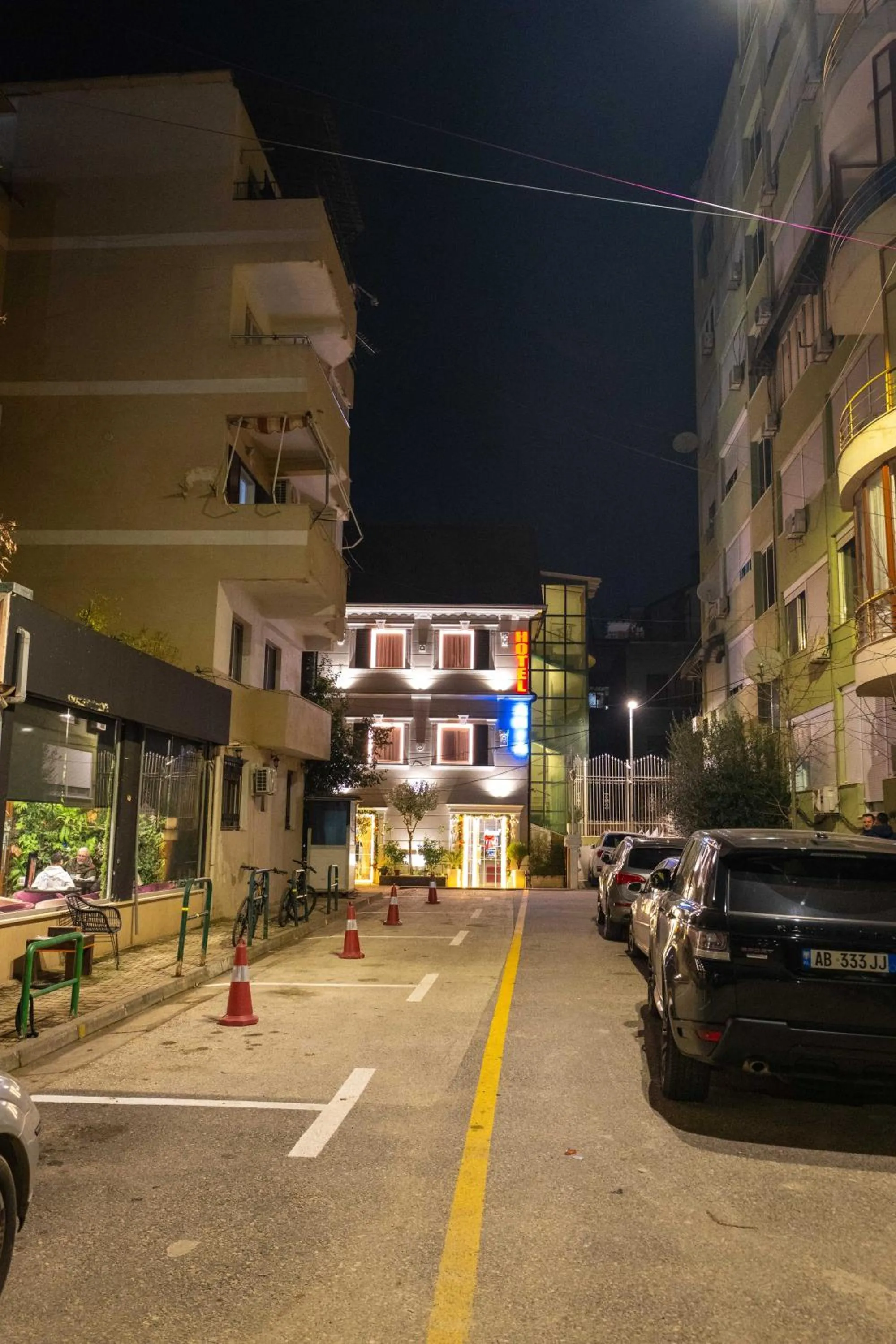 Property building in Hotel Aria