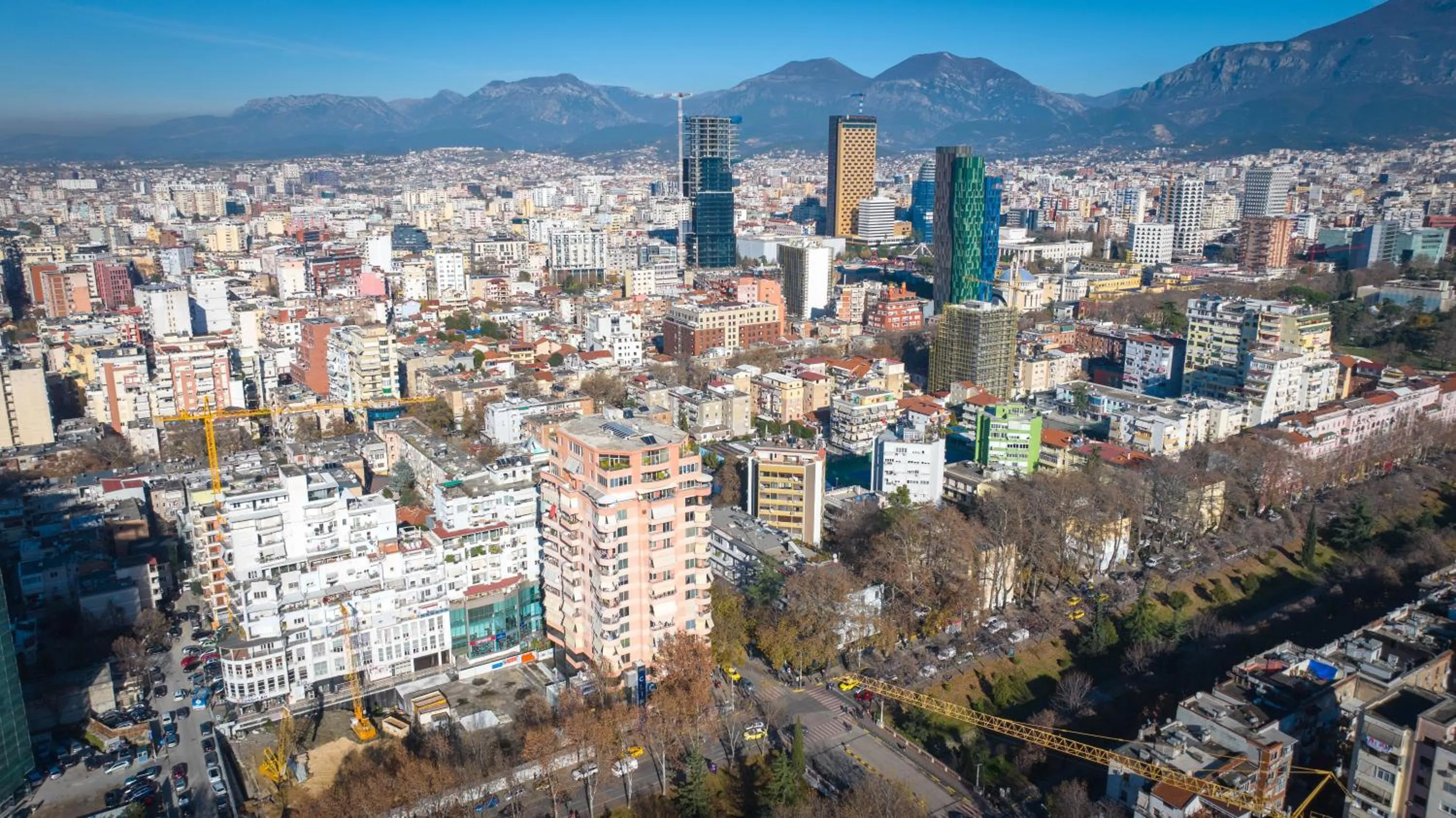 Property building in Hotel Aria