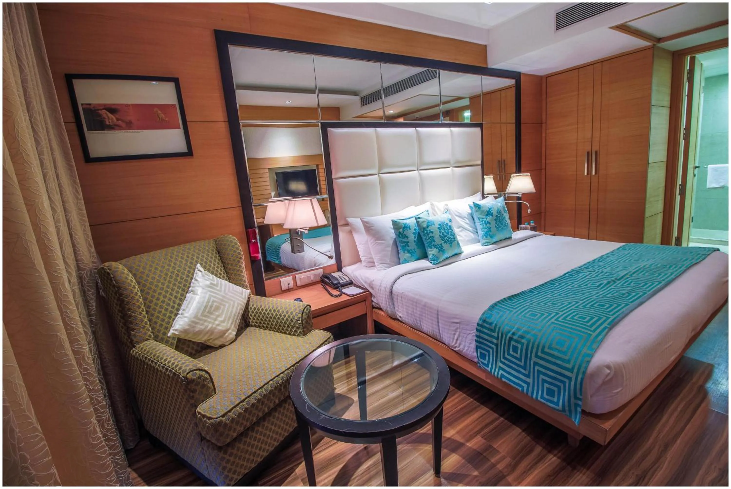 Bedroom, Bed in The Nikunj Hotels