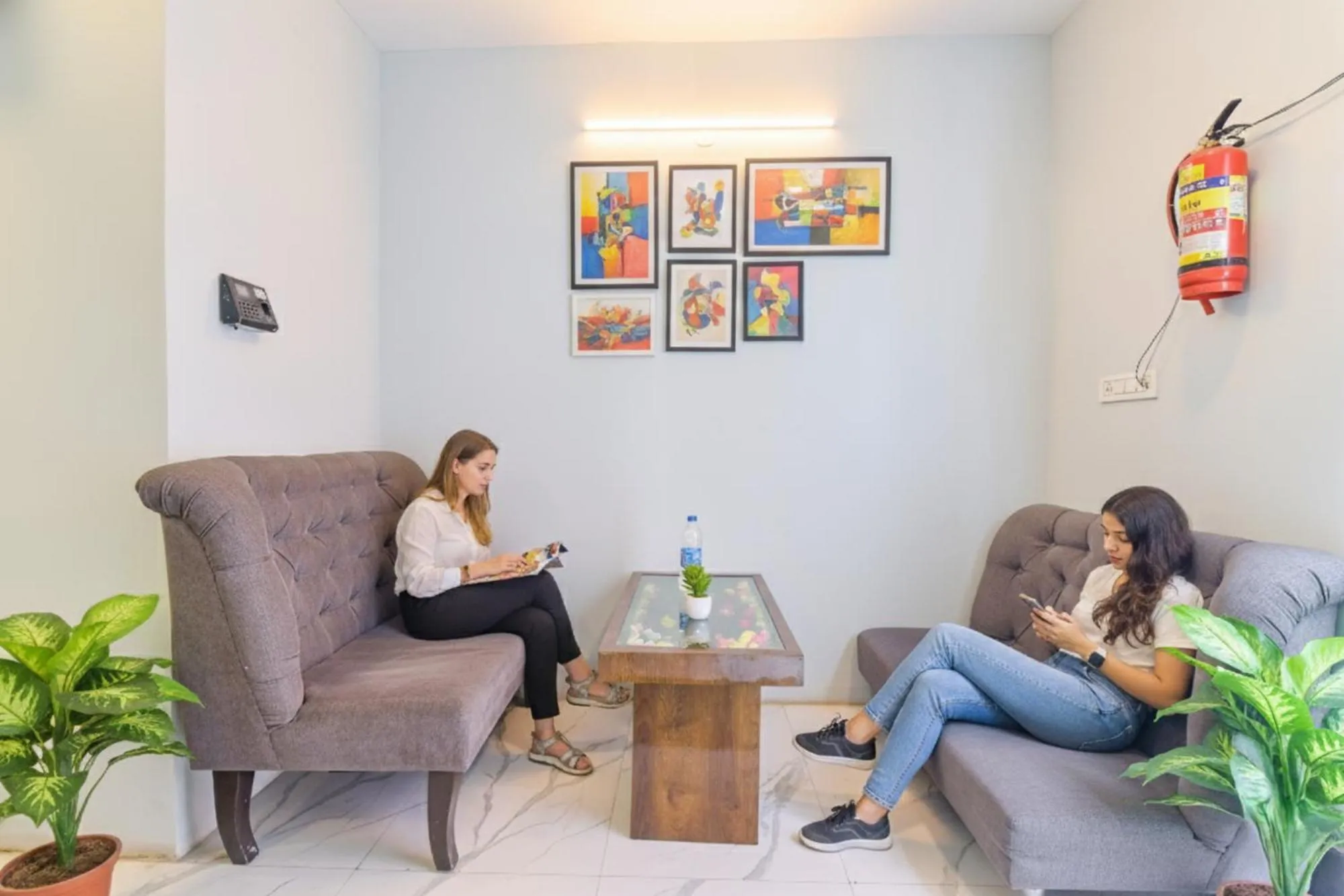 Seating area in Via Rush Imperial