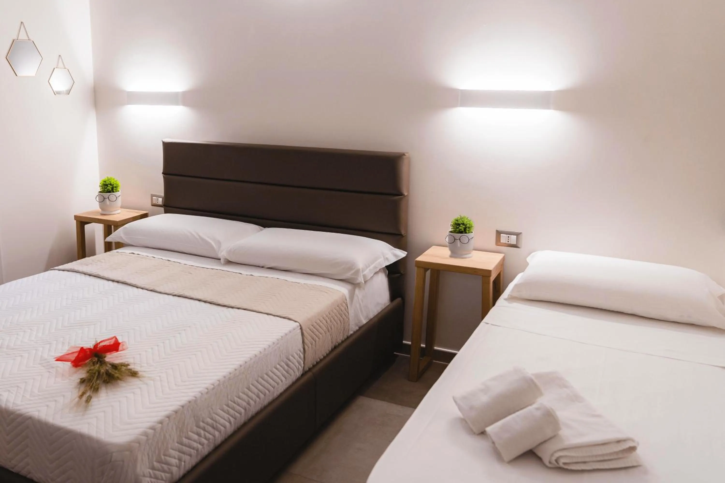 Bed in Art Boutique Rooms