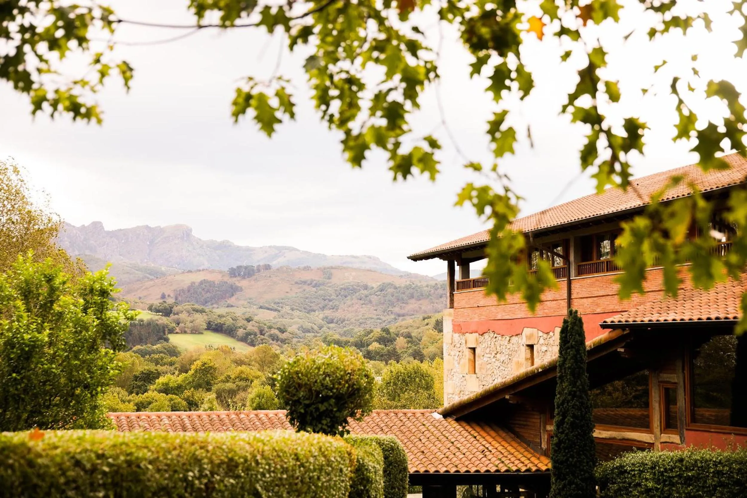 Mountain view in Usategieta