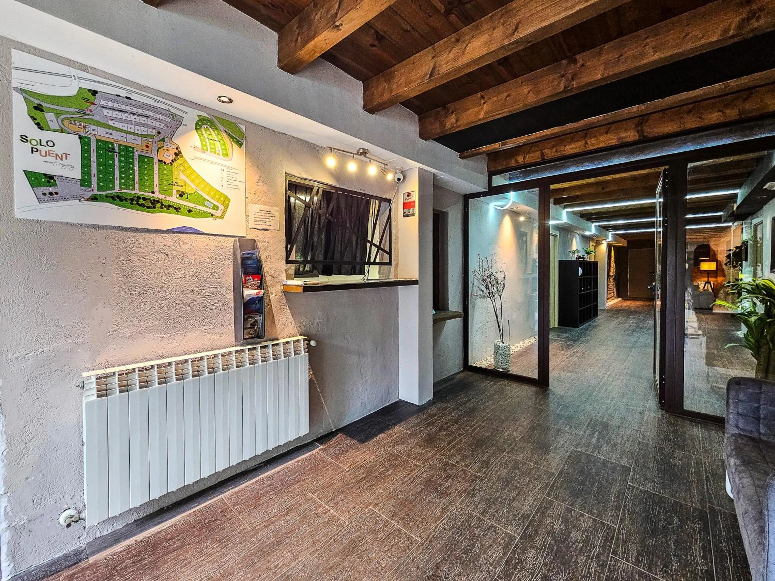 Kitchen or kitchenette in SOLOPUENT Hotel Rural