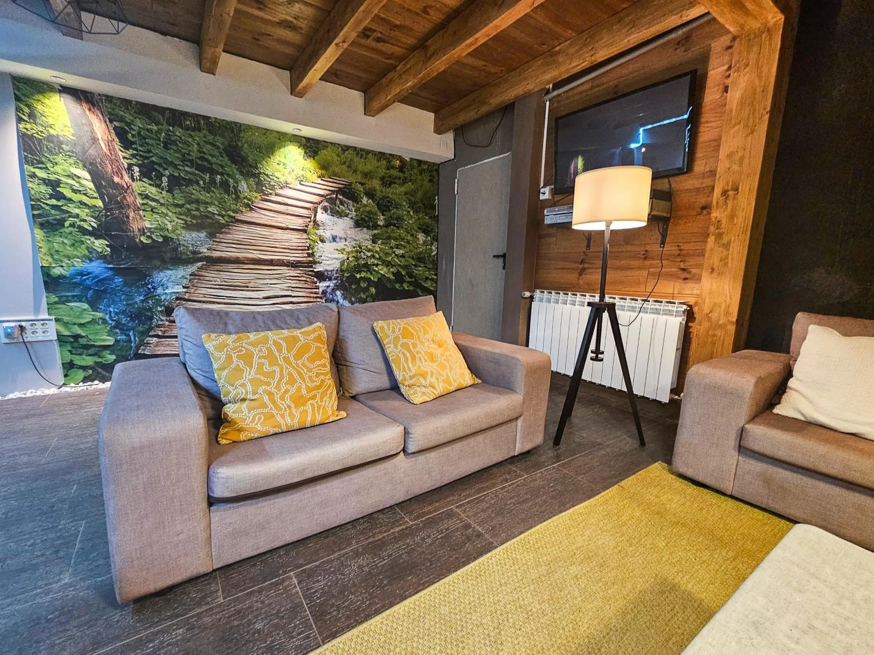 Living room in SOLOPUENT Hotel Rural