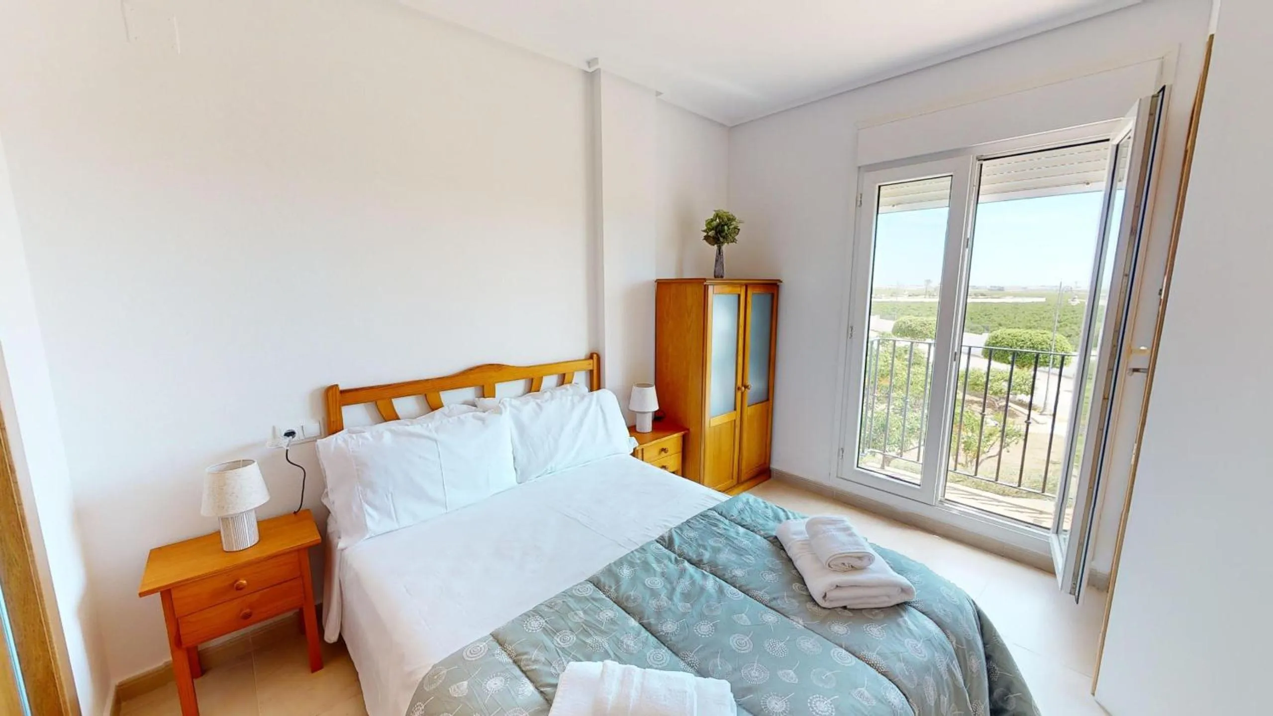 Bed in Casa Remora M-Murcia Holiday Rentals Property