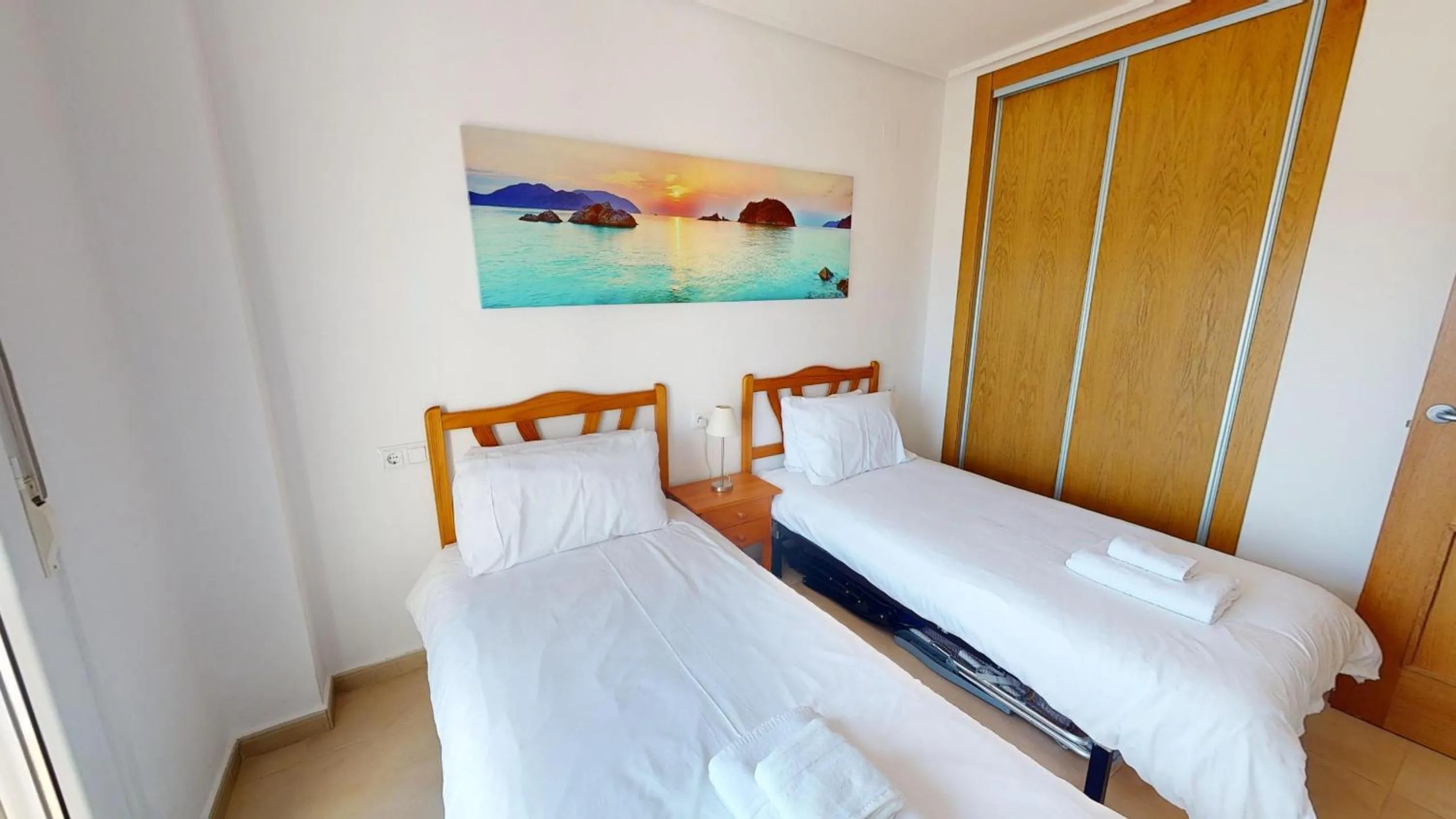 Bed in Casa Remora M-Murcia Holiday Rentals Property