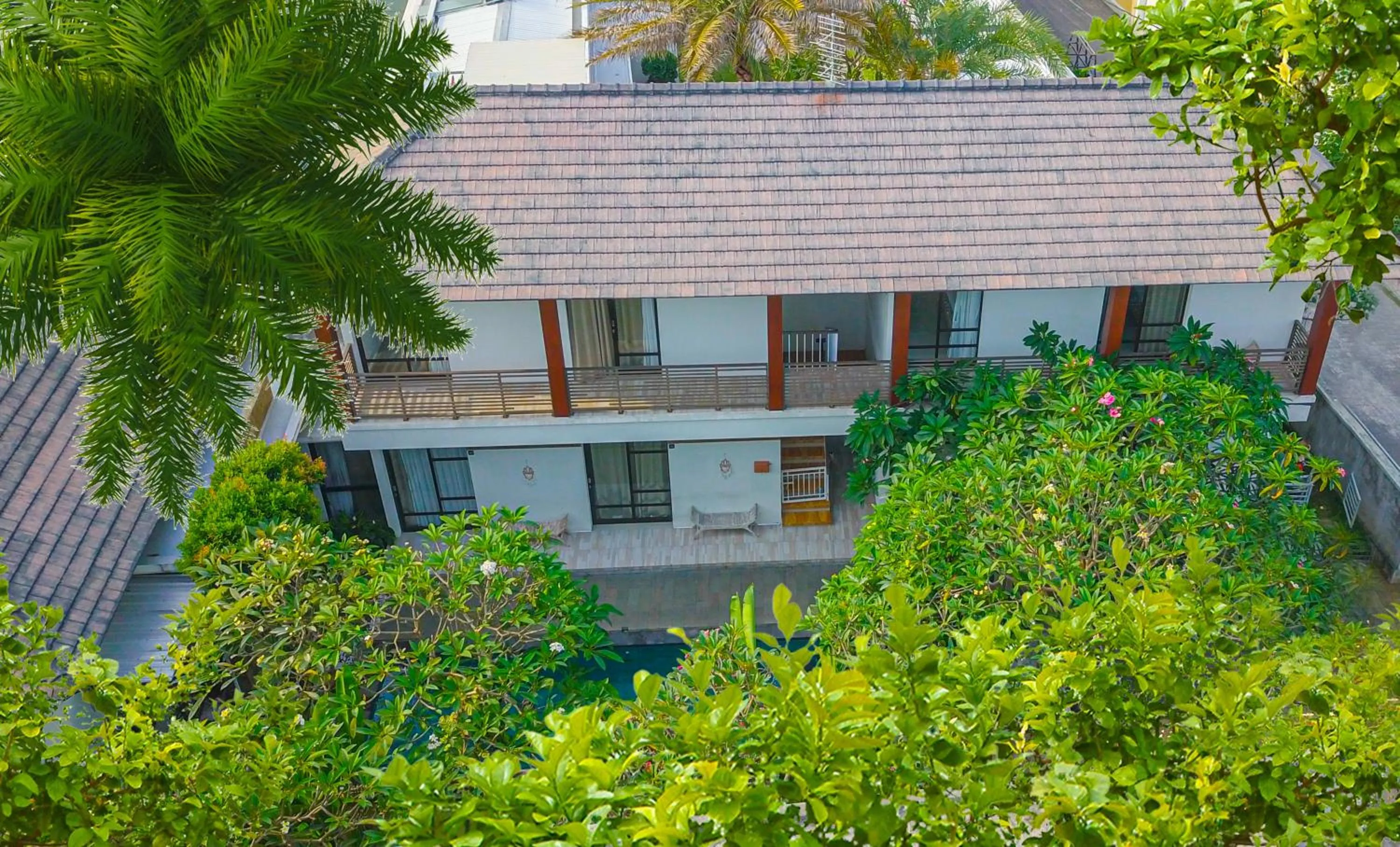 Garden in Dirga's House Sanur View by EPS