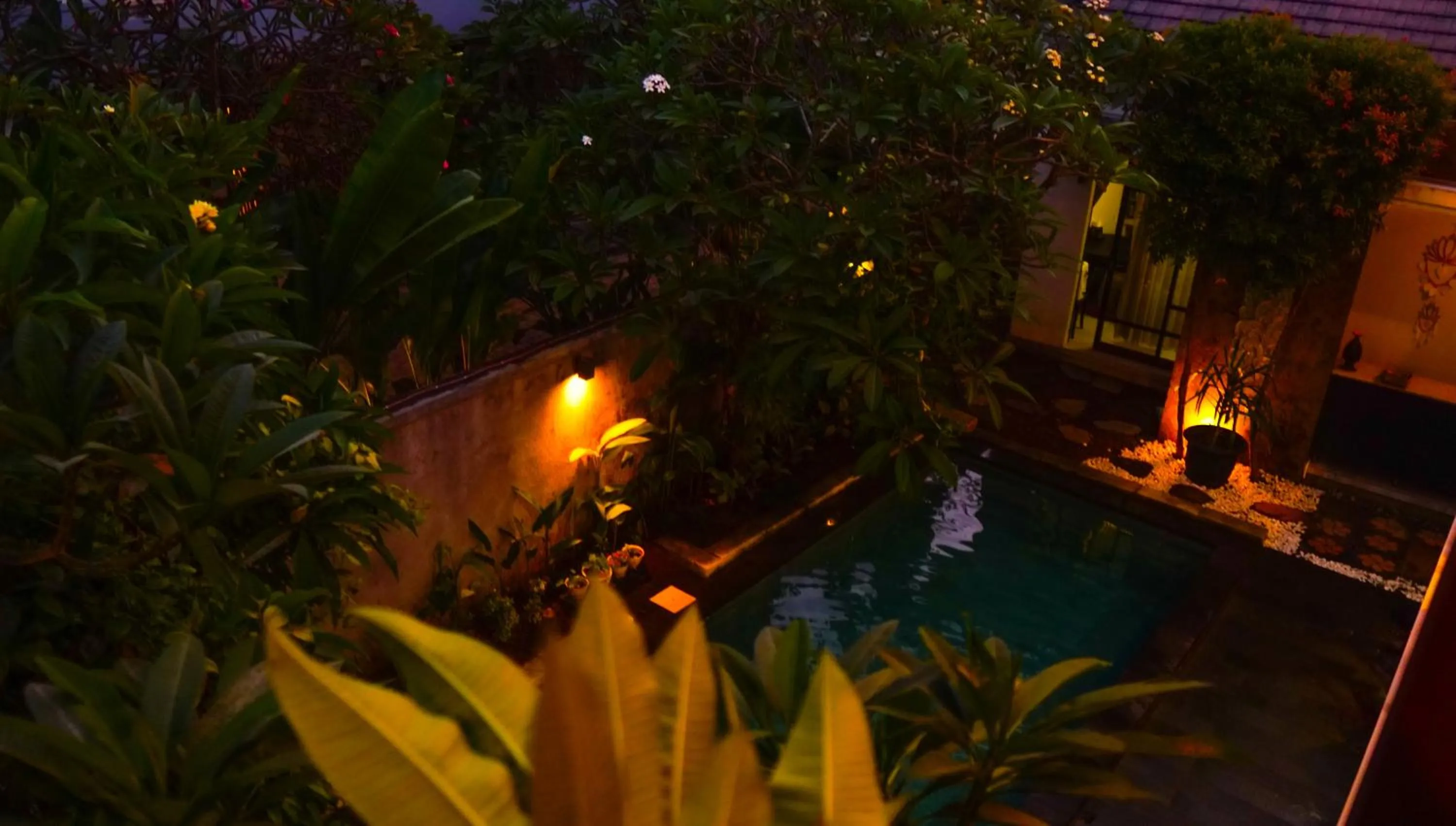 Night in Dirga's House Sanur View by EPS