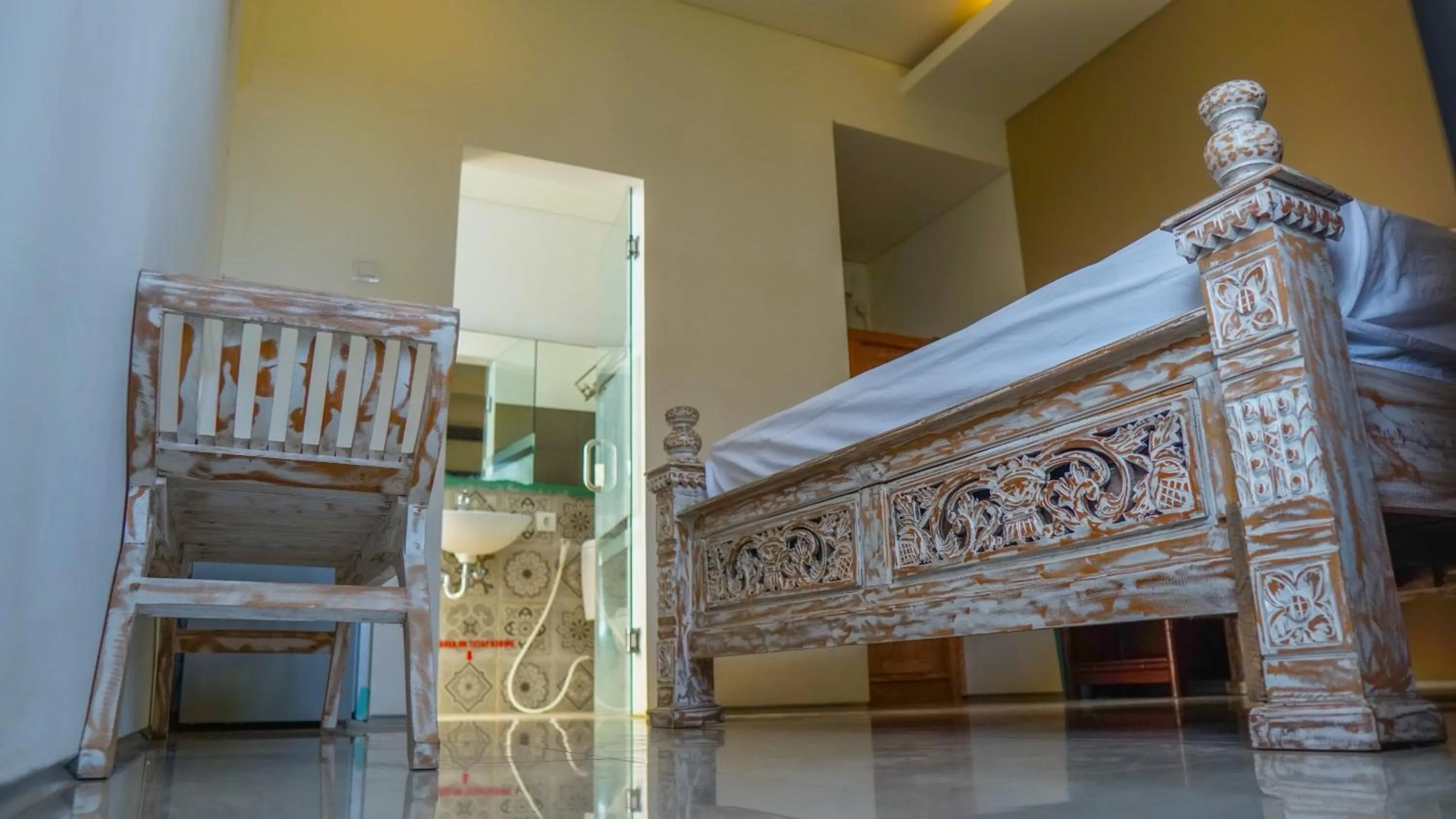 Bed in Dirga's House Sanur View by EPS