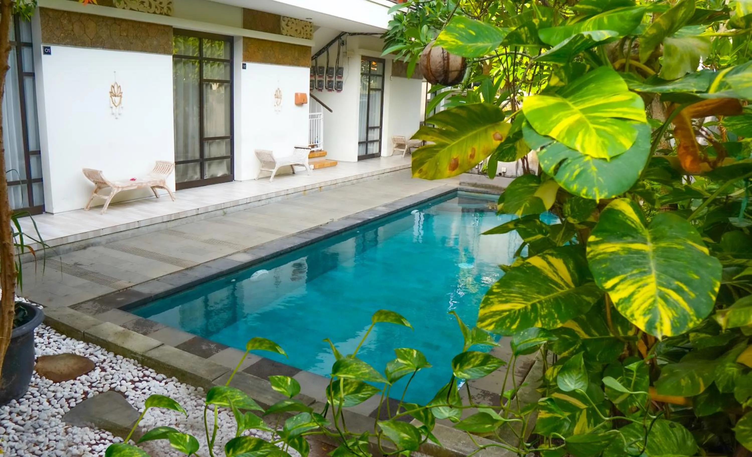 Pool view in Dirga's House Sanur View by EPS