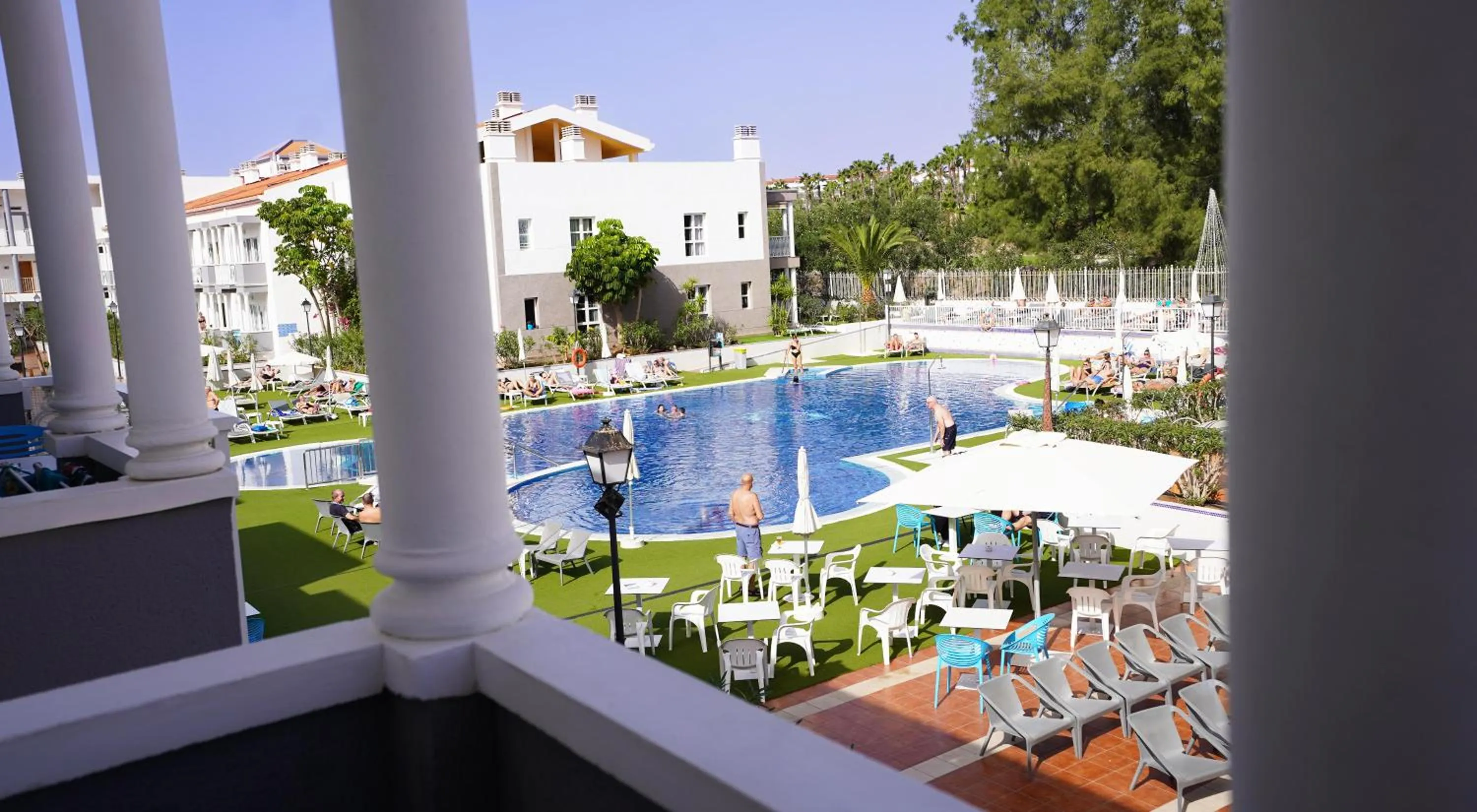 Swimming pool in Coral Compostela Beach Golf