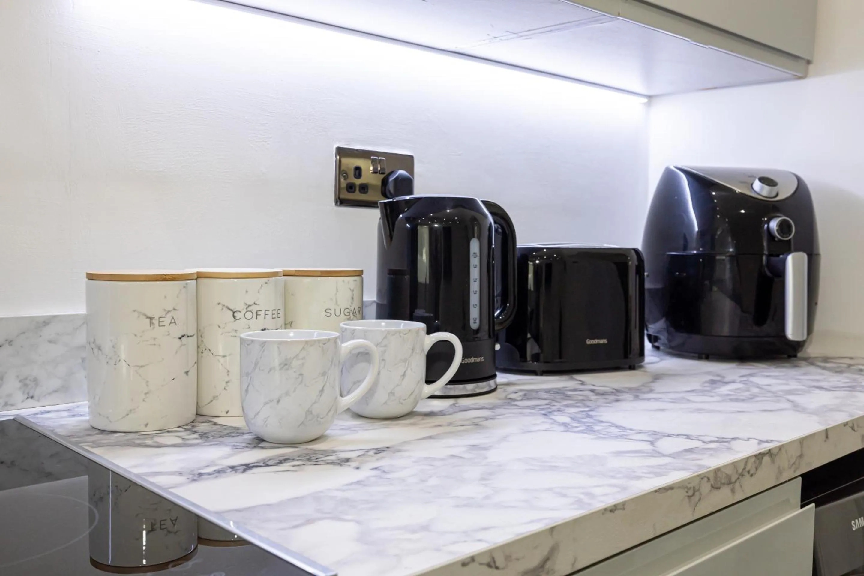 Kitchen or kitchenette in WestPoint Luxury Apartment