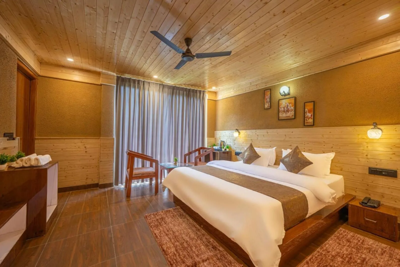 Bed in The Kufri Retreat