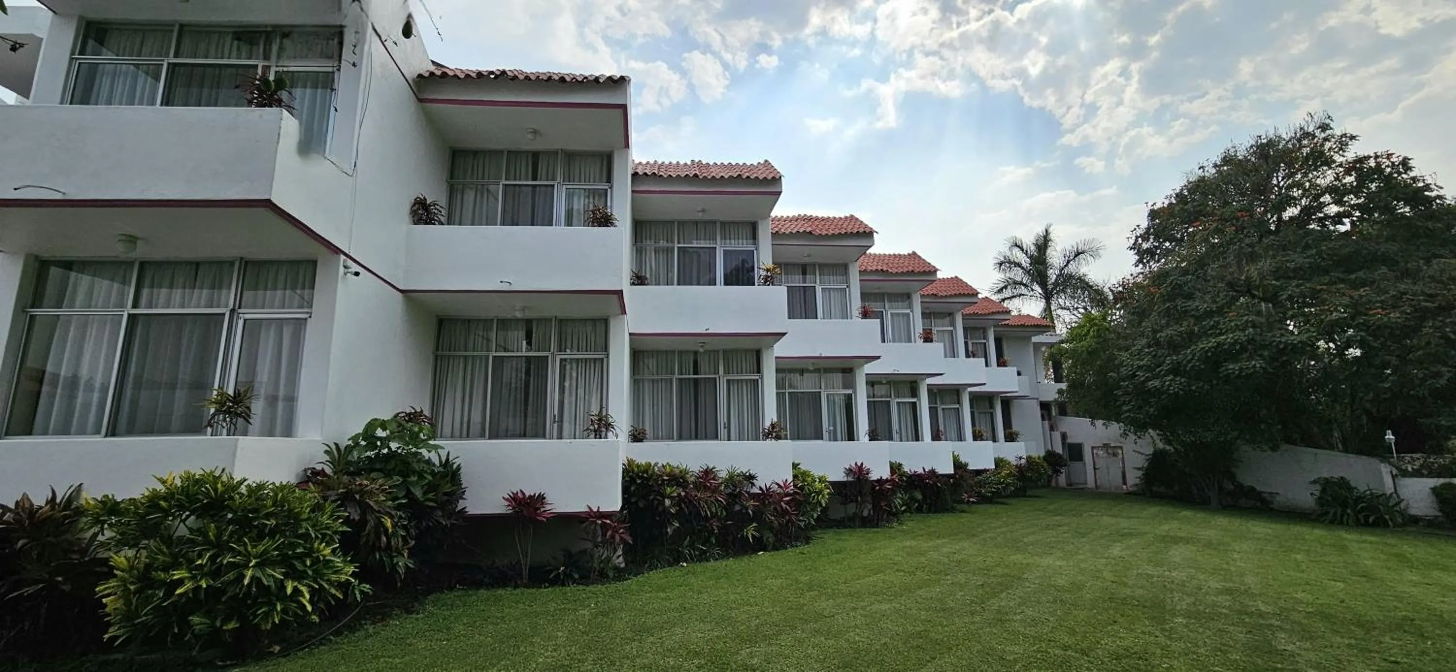 Property building in Hotel Hacienda del Rio Oaxtepec