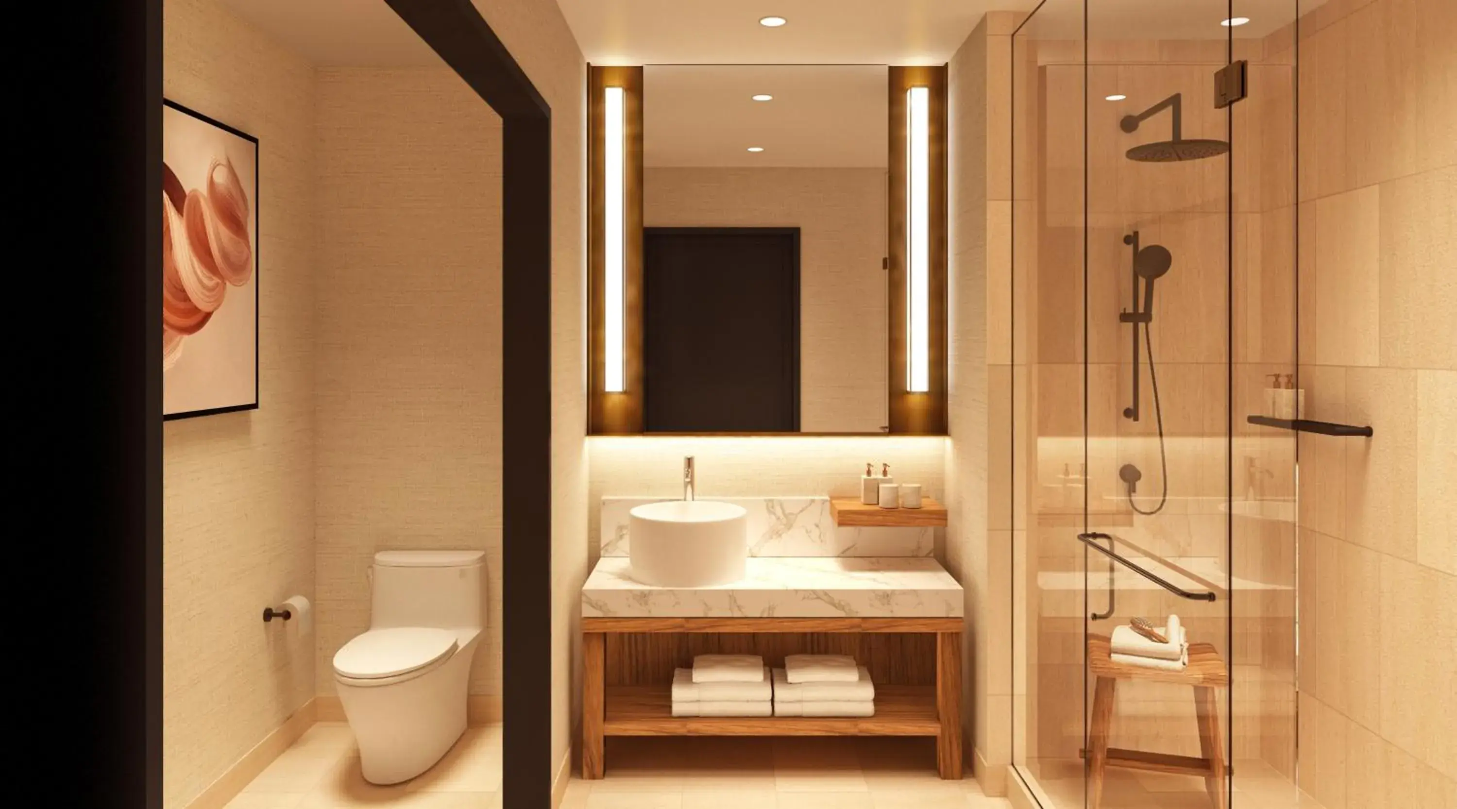 Nobu Luxury Room, 2 Queens, River View in Nobu New Orleans, A Caesars Destination Nobu Luxury Room, 2 Queens, River View in Nobu New Orleans, A Caesars Destination