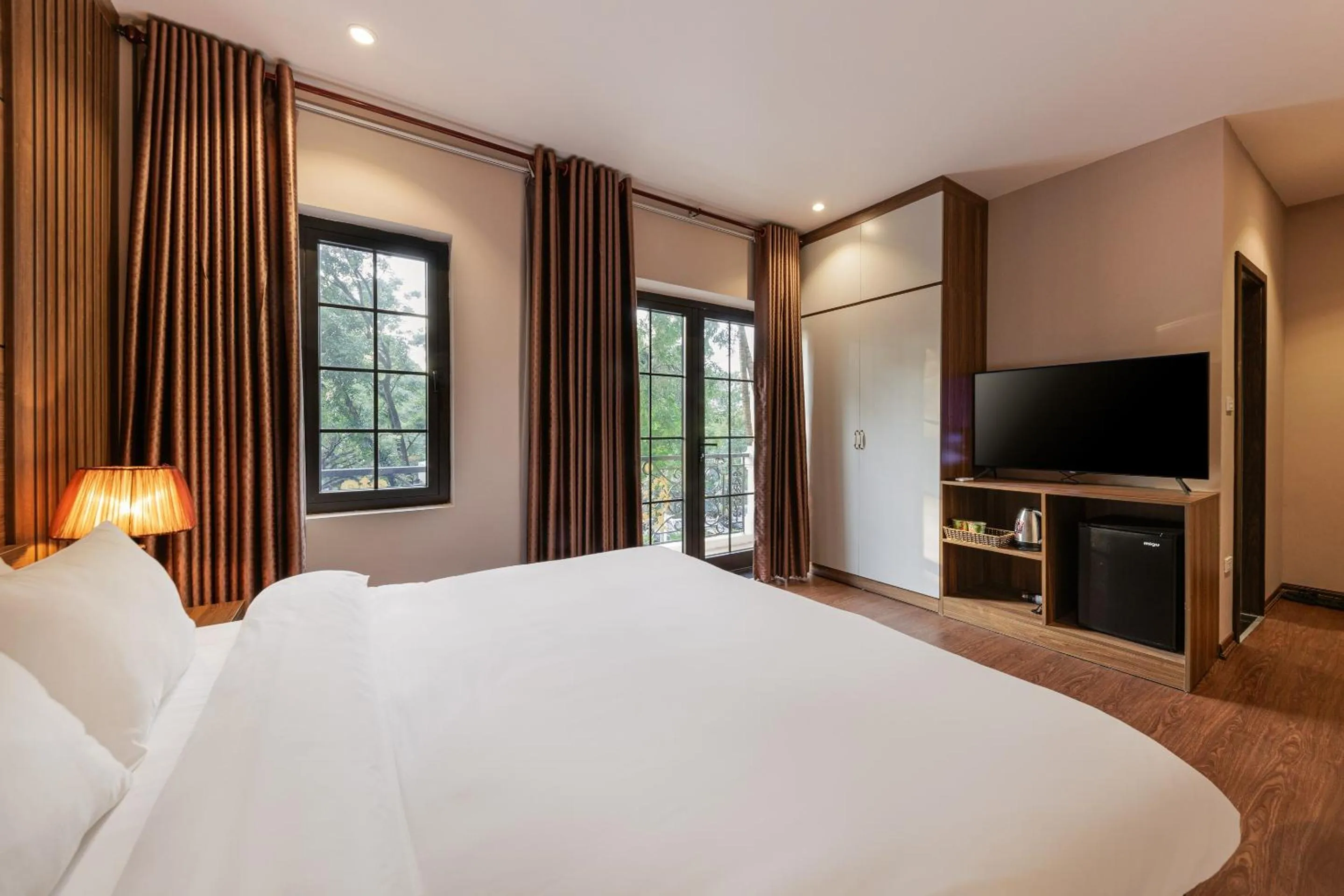 Bedroom, Bed in Collection O Le Grand Hanoi hotel – The Central Park